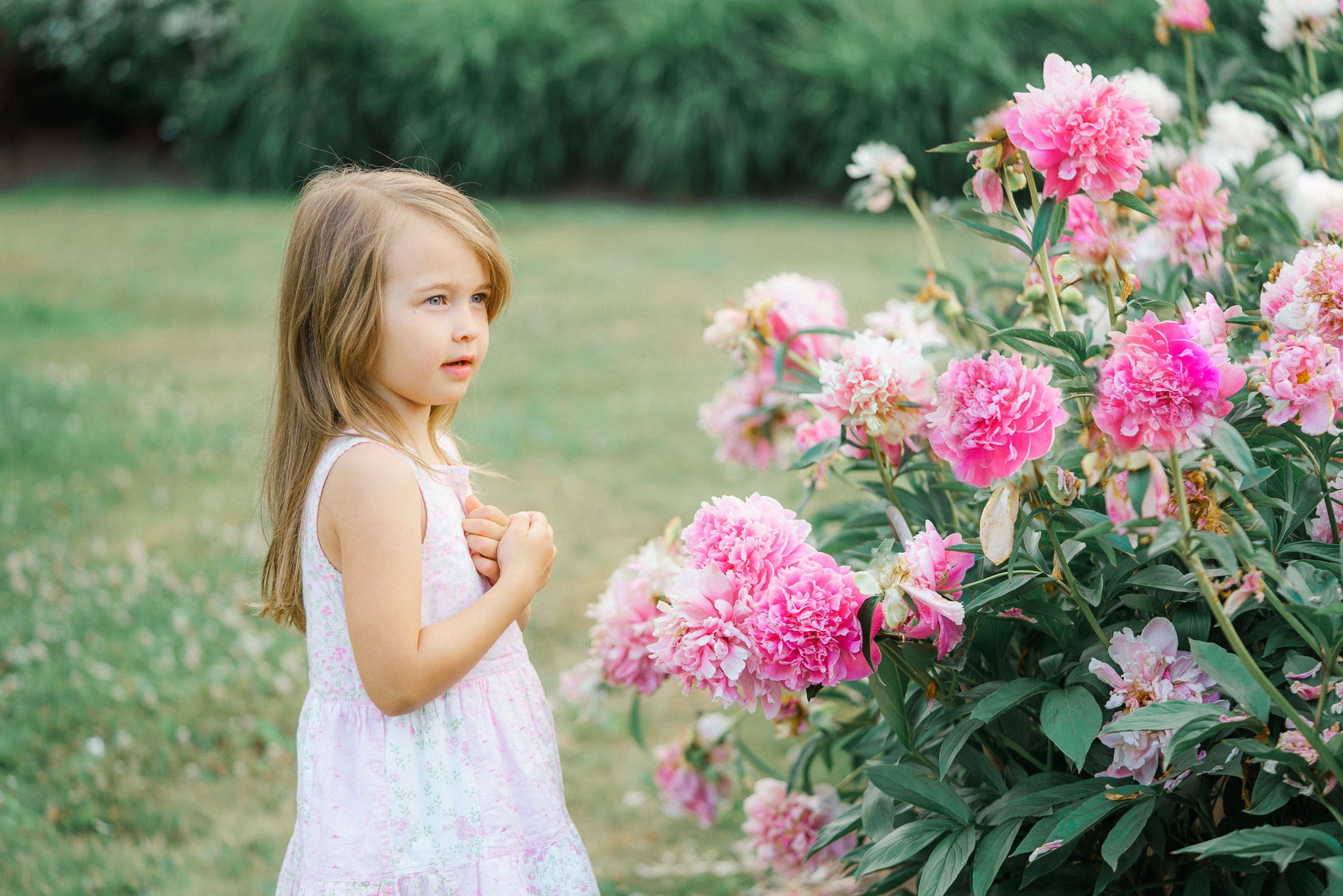 5-vuotiskuvaus puistossa