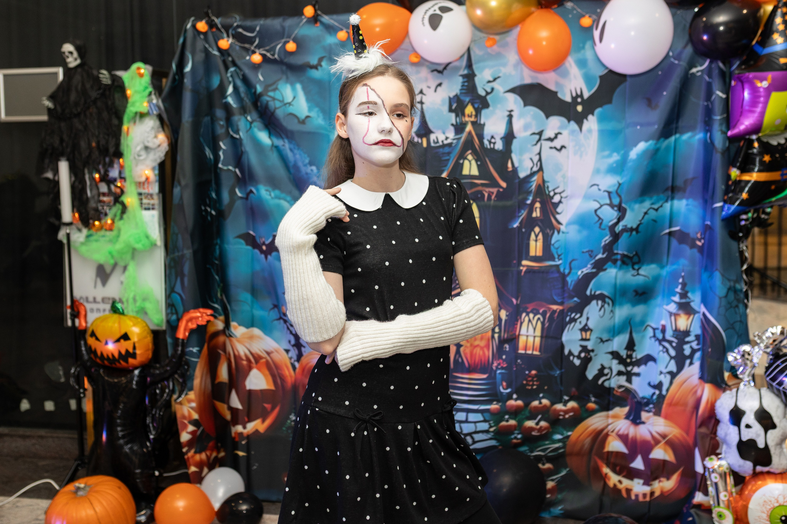 Leo dance studio Helloween 2025. Семейный и детский фотограф в Варшаве Мила Бобровская