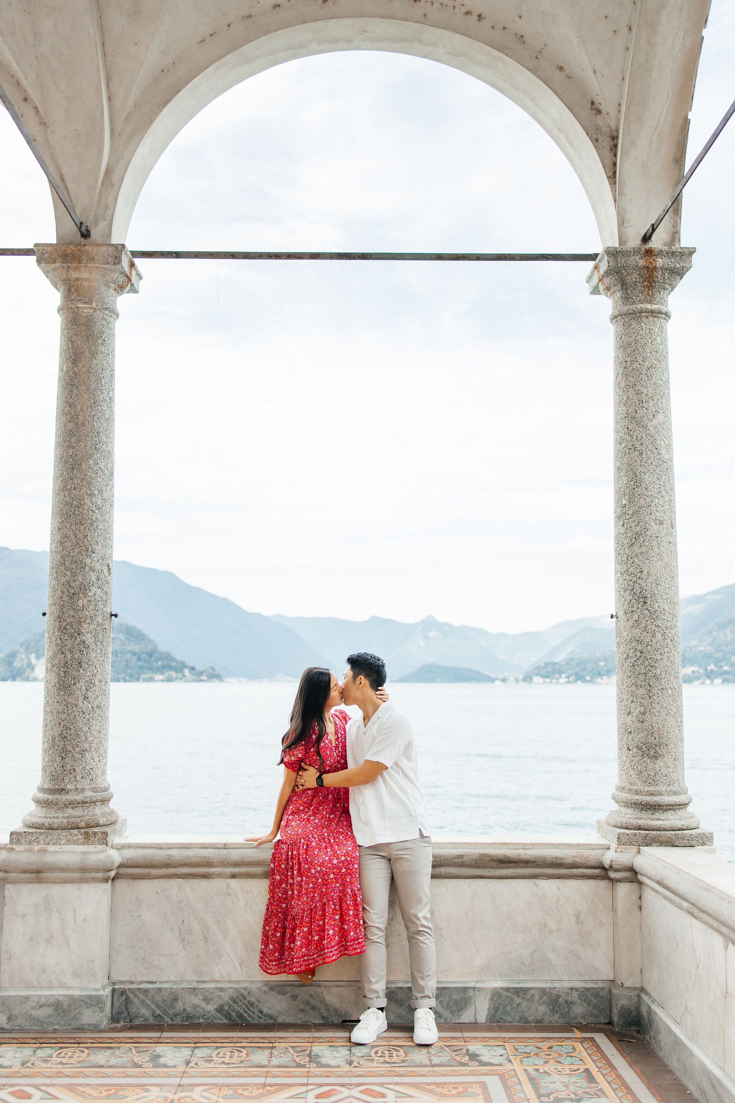 Bryan and Keira, Villa Monastero, Lake Como. Фотограф в Милане Анна Линник