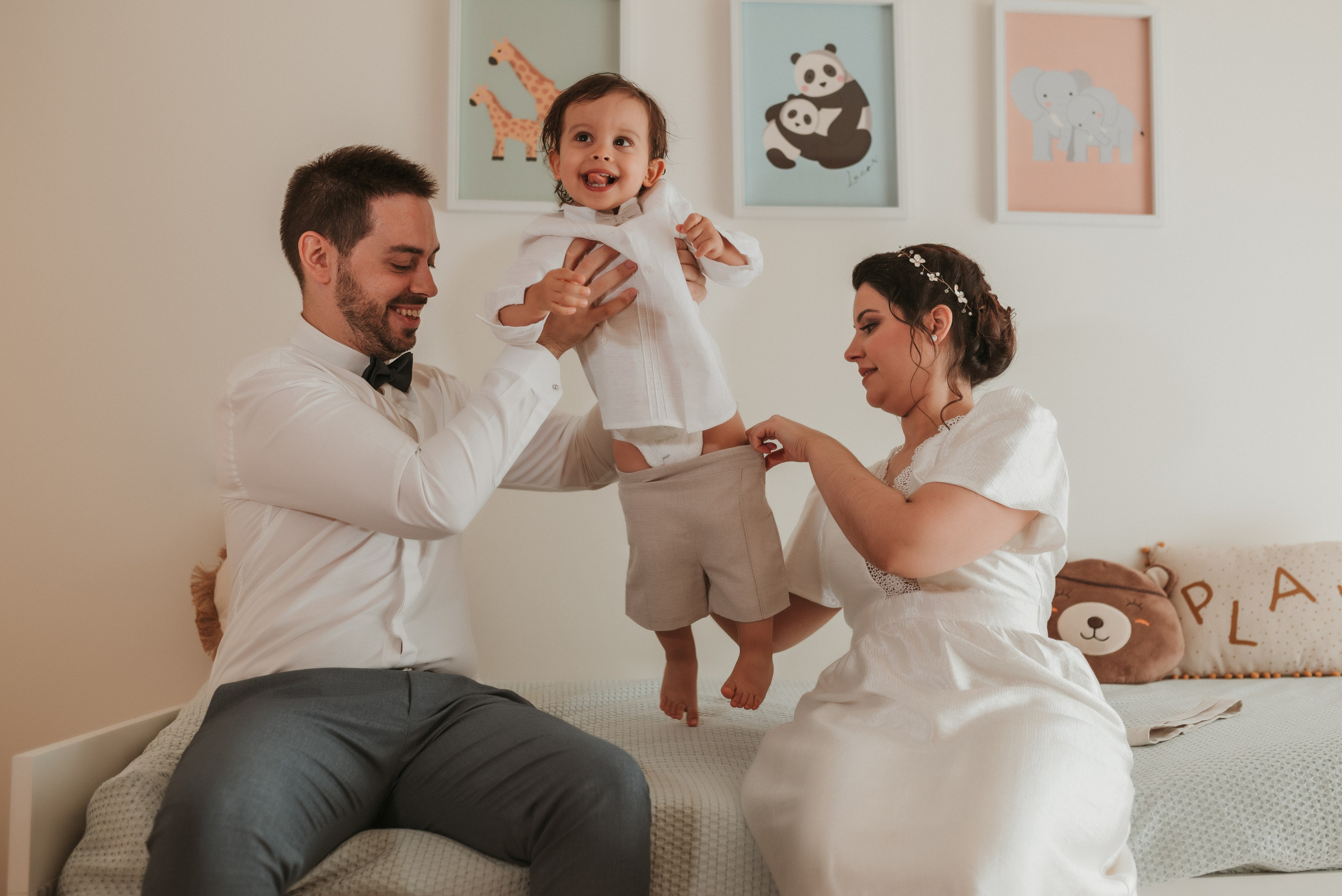Batizado do Lucas. Fotógrafa de Casamentos e Família em Braga — Alexandra Mieres Photography
