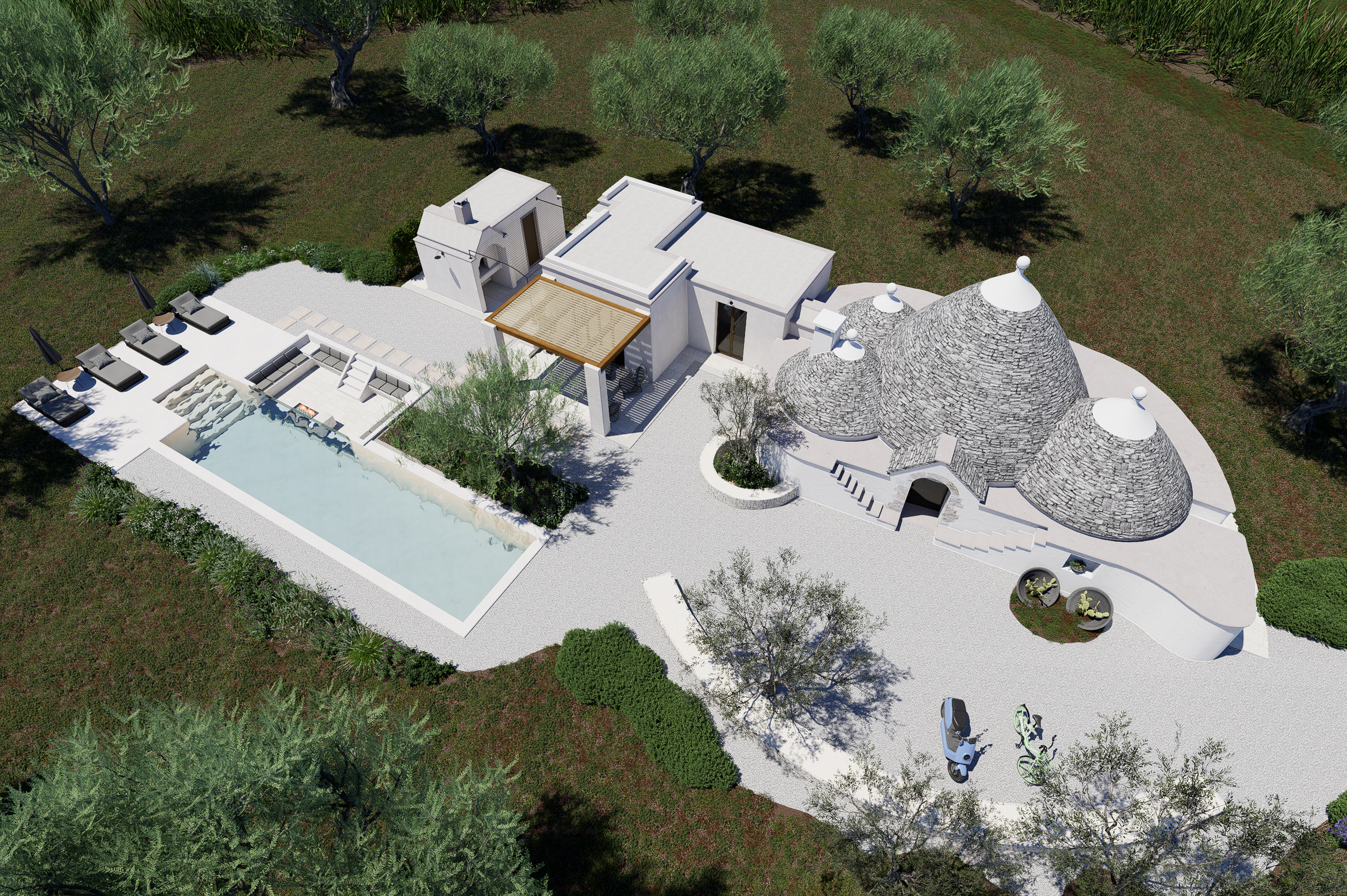 3D modeling. Marco Greco Architectural and interiors photographer based in Apulia Italy Fotografo di architettura interni Puglia B&B Case vacanze Hotel