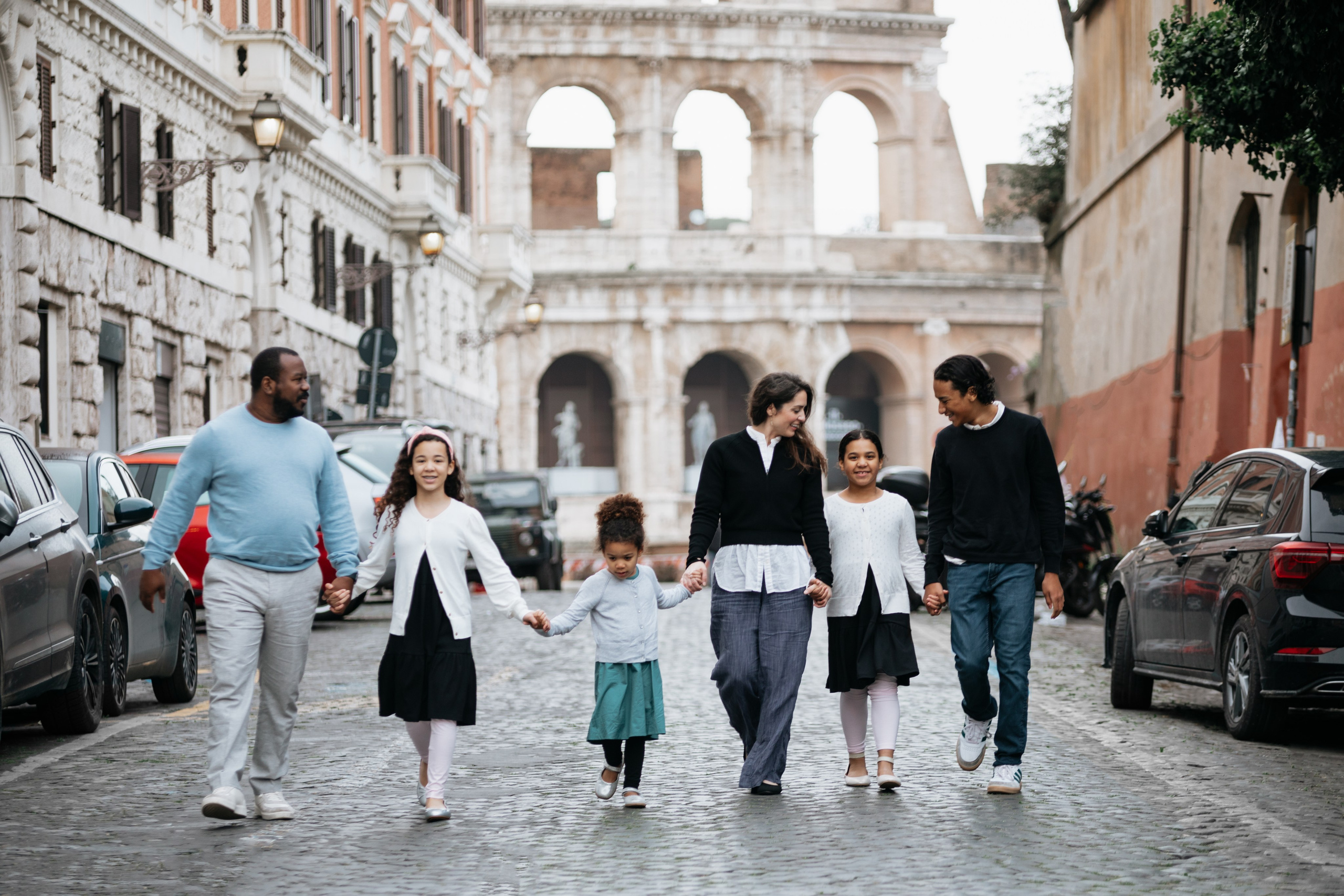 Family photoshoot in Rome. Photographer in Rome