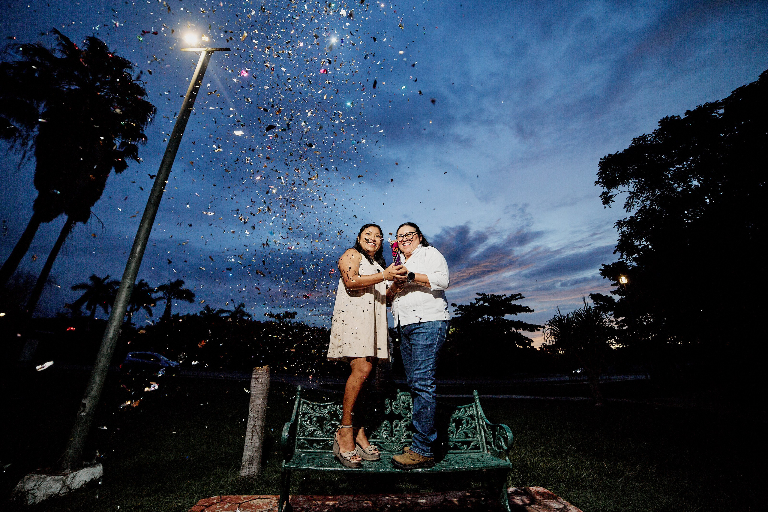 Yenny y Fatima. Christian Ku fotógrafo en Mérida, Yucatán