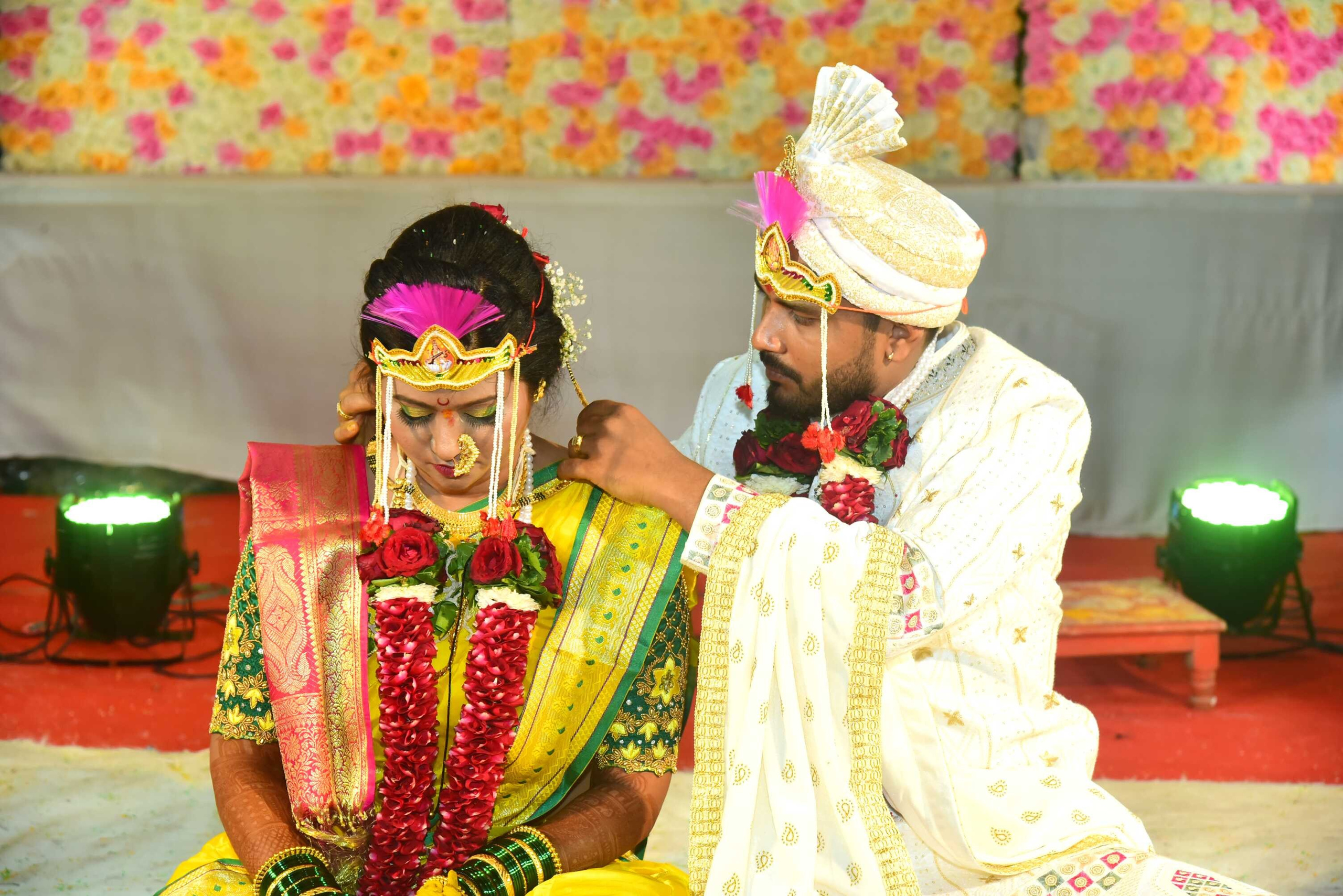 Divya weds Siddhesh. “Ajay Digital Photo Studio — Capturing Timeless Wedding Moments”