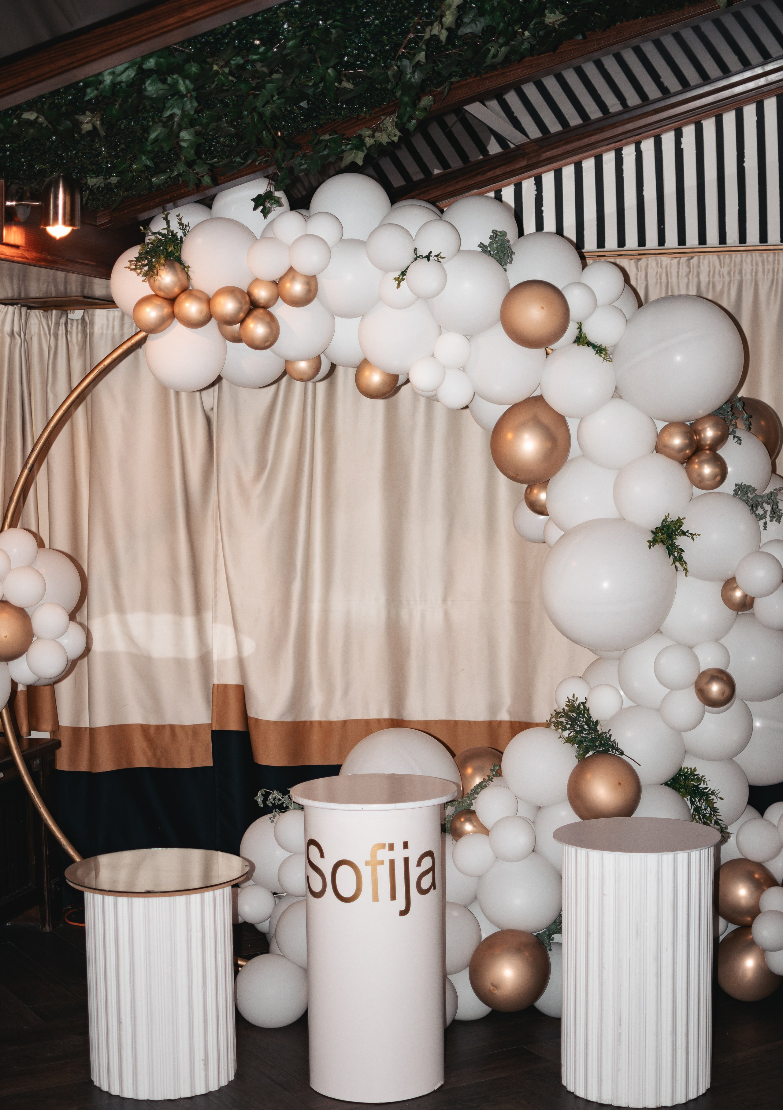 Sofija, krštenje i rođendan. BambinaaPhotography