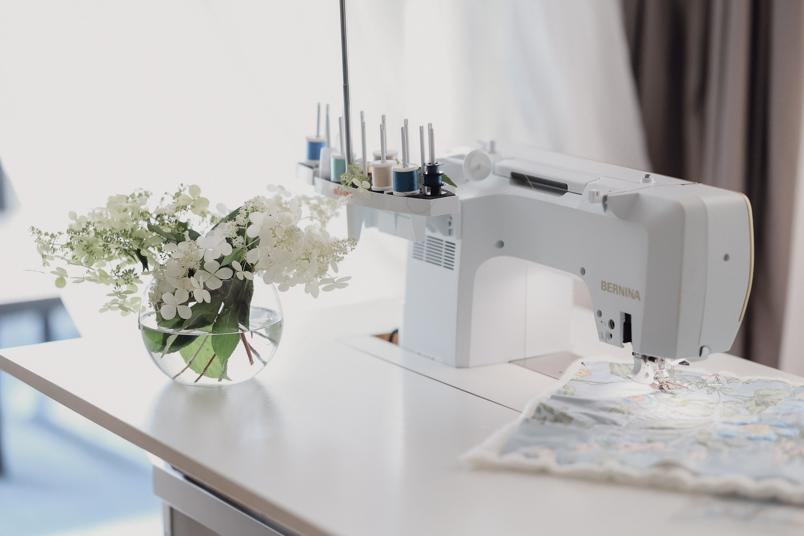 The Founder of the Sewing School. Photographer Marina Gargi