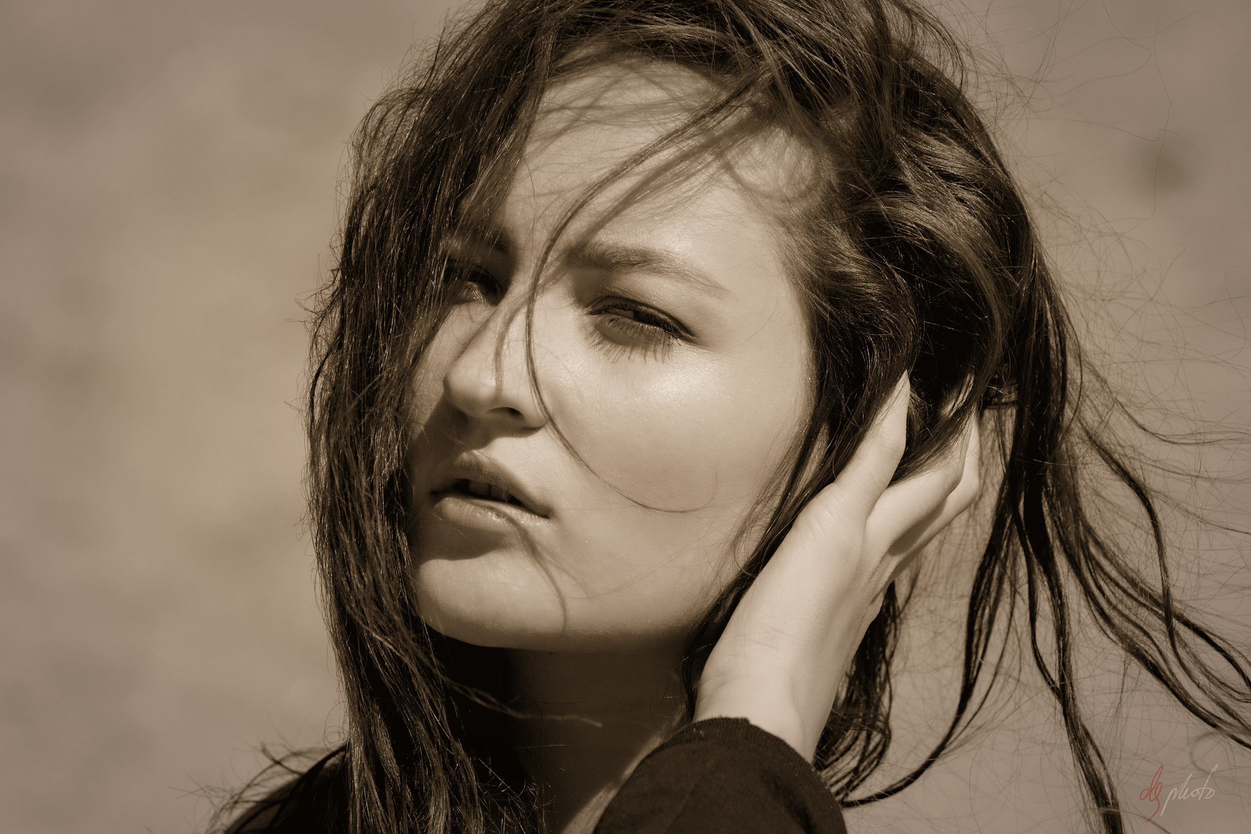 Портретное фото в Афинах. Женский портрет, Афины. Художественное фото, Афины.