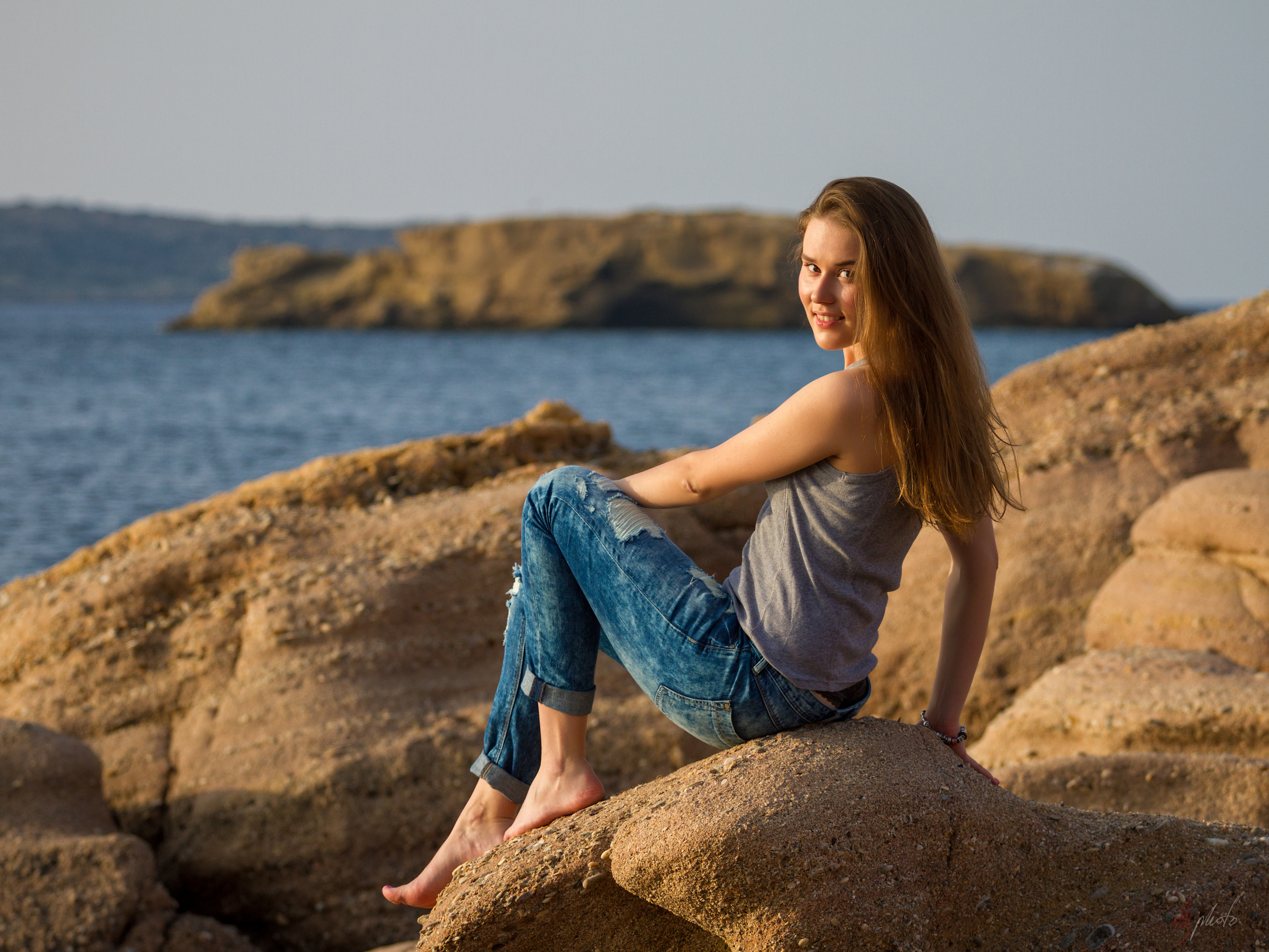 Фотосессия у моря в Афинах. Фотограф Дмитрий Шевелёв, Афины.