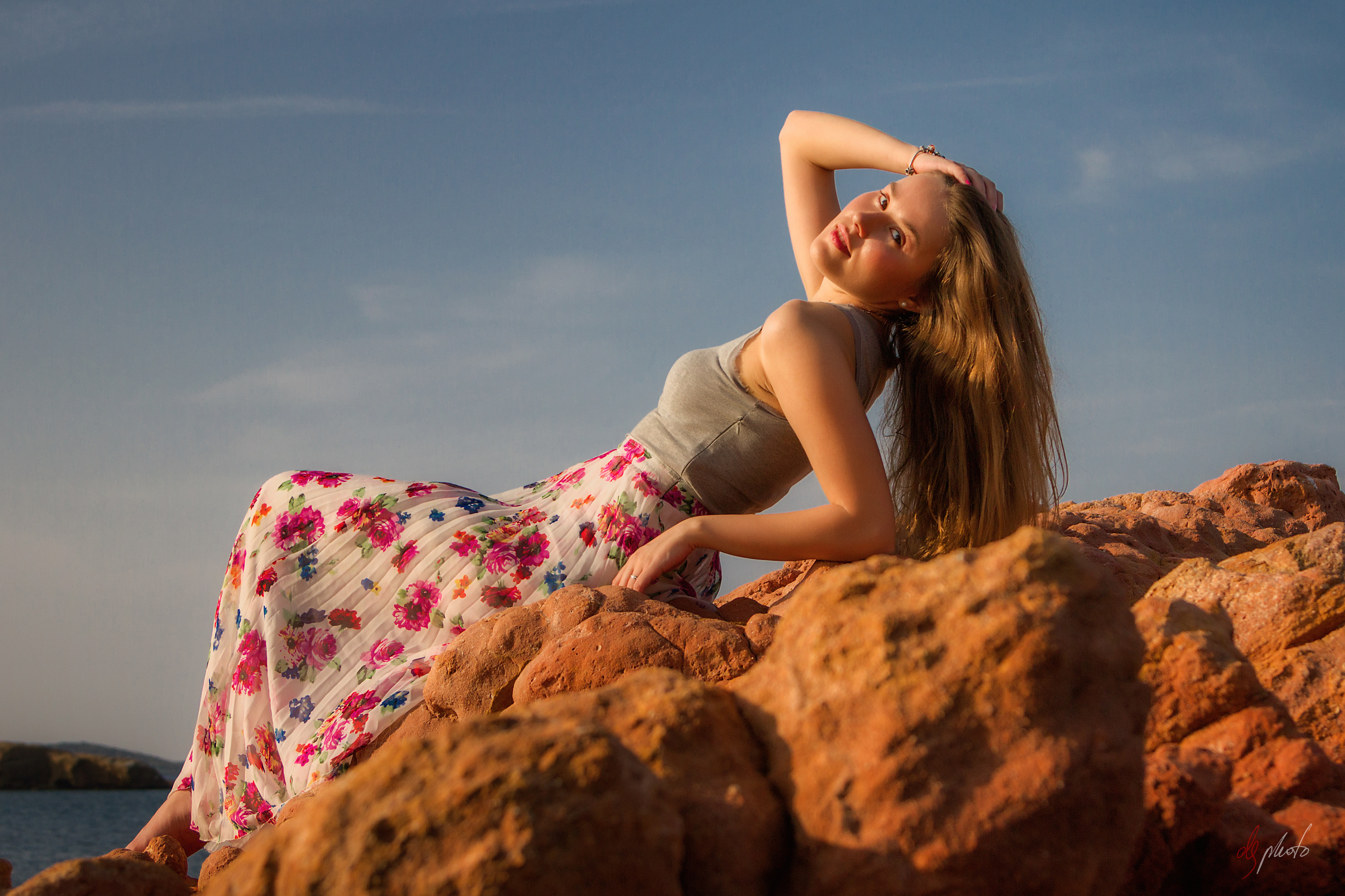 Фотосессия у моря в Афинах. Фотограф Дмитрий Шевелёв, Афины.