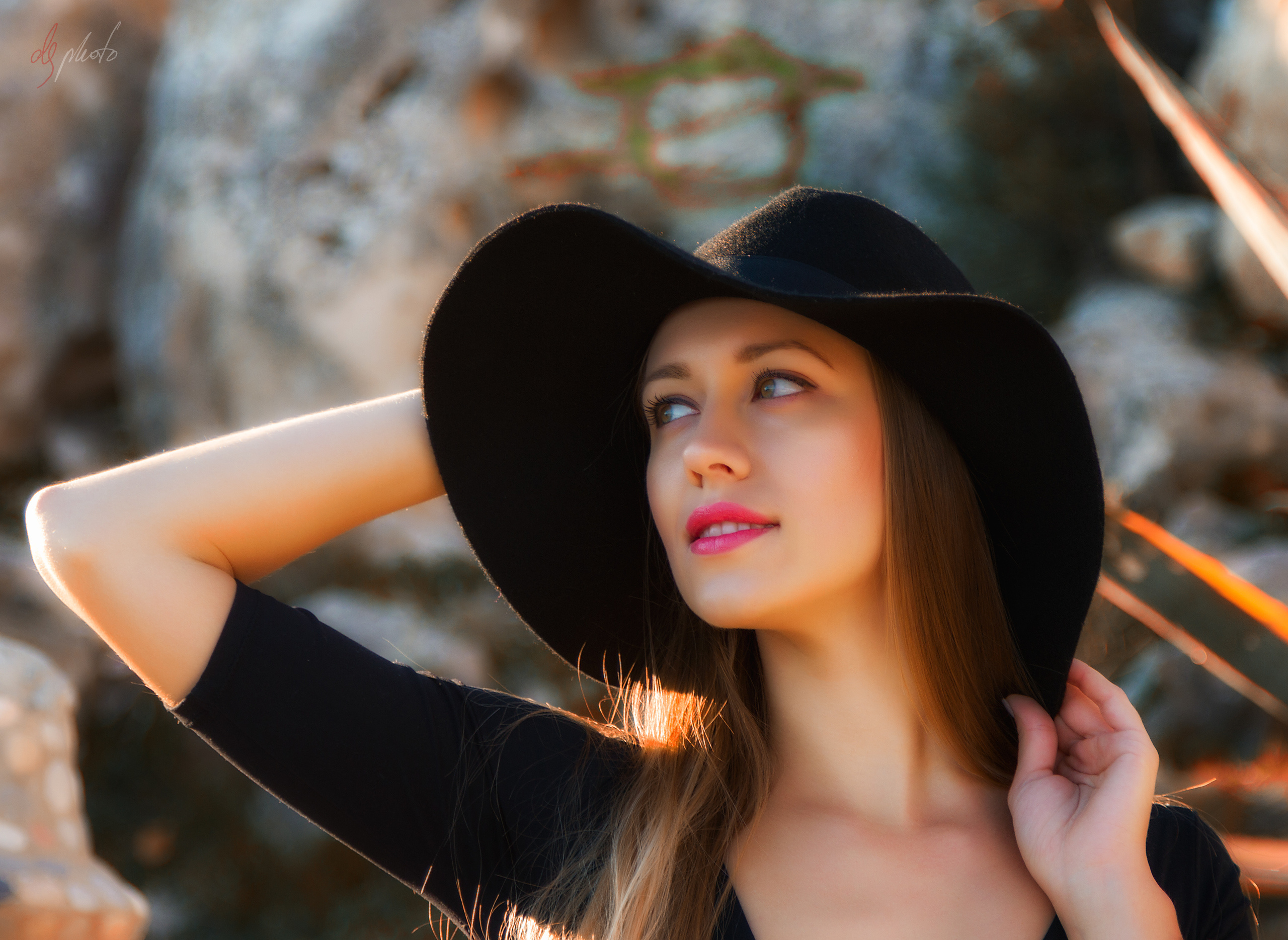 Портретное фото в Афинах. Женский портрет, Афины. Художественное фото, Афины.