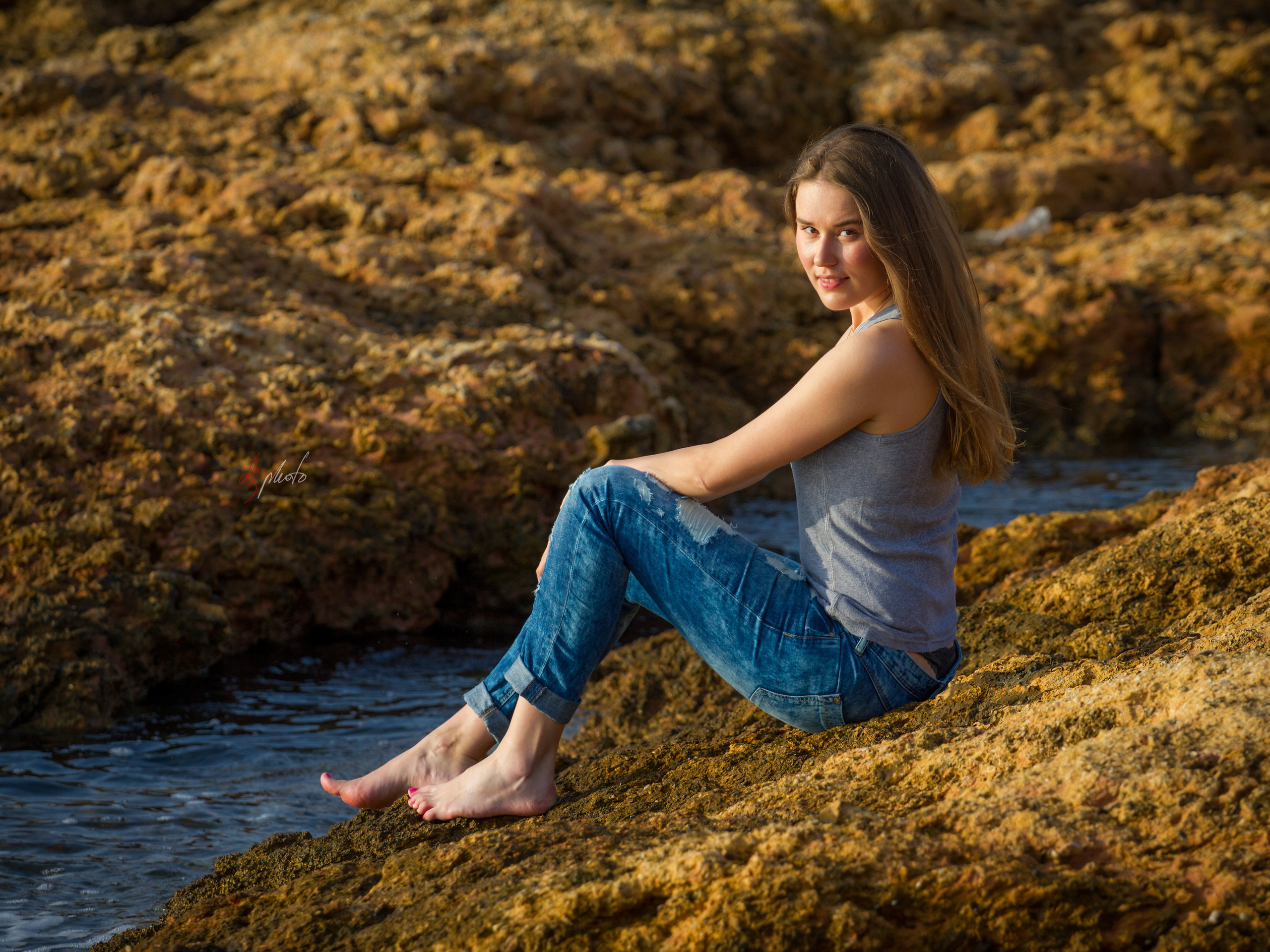 Фотосессия у моря в Афинах. Фотограф Дмитрий Шевелёв, Афины.