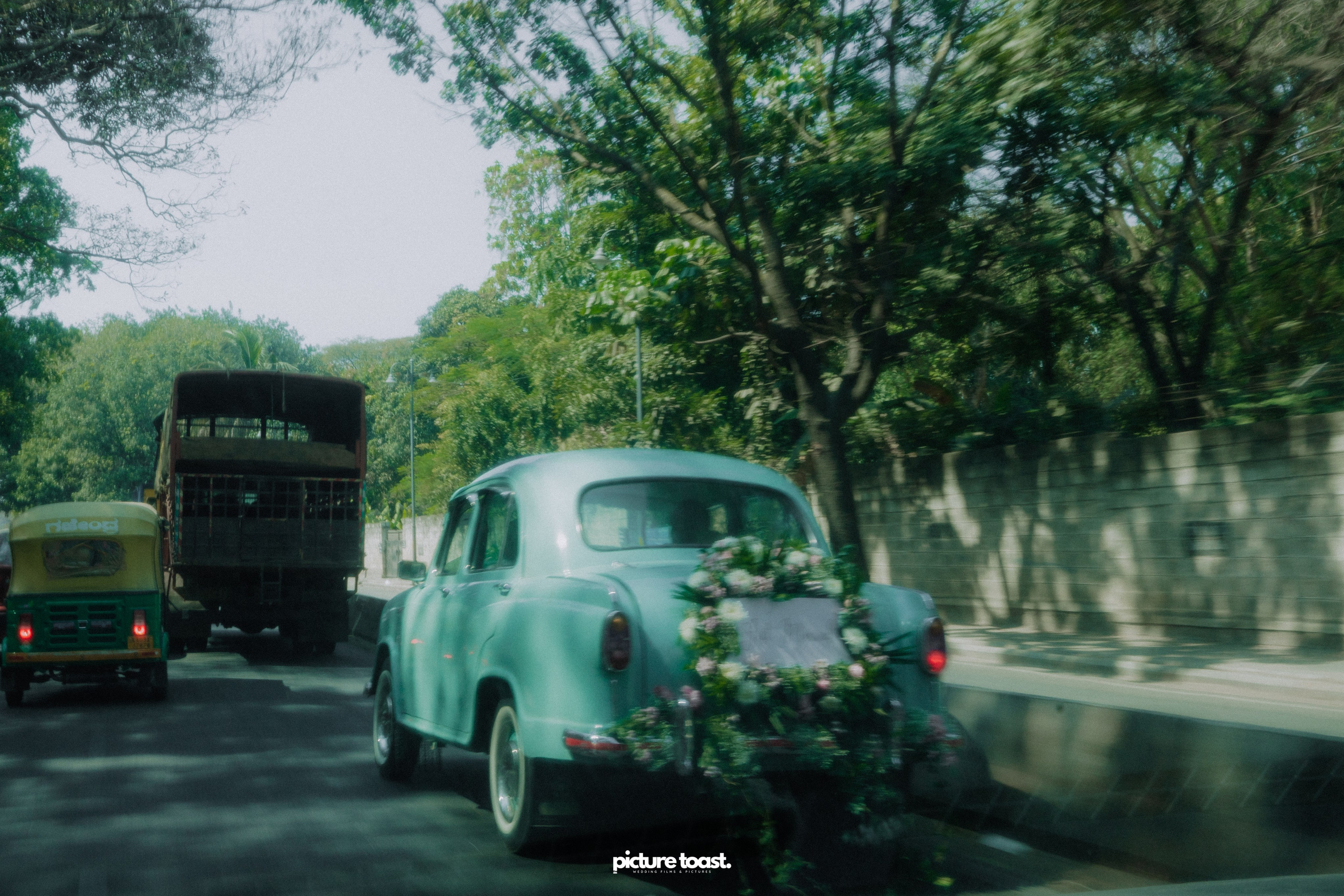 Blessing of Rajiv & Aashna. Fine art Wedding Photographers in India & Canada