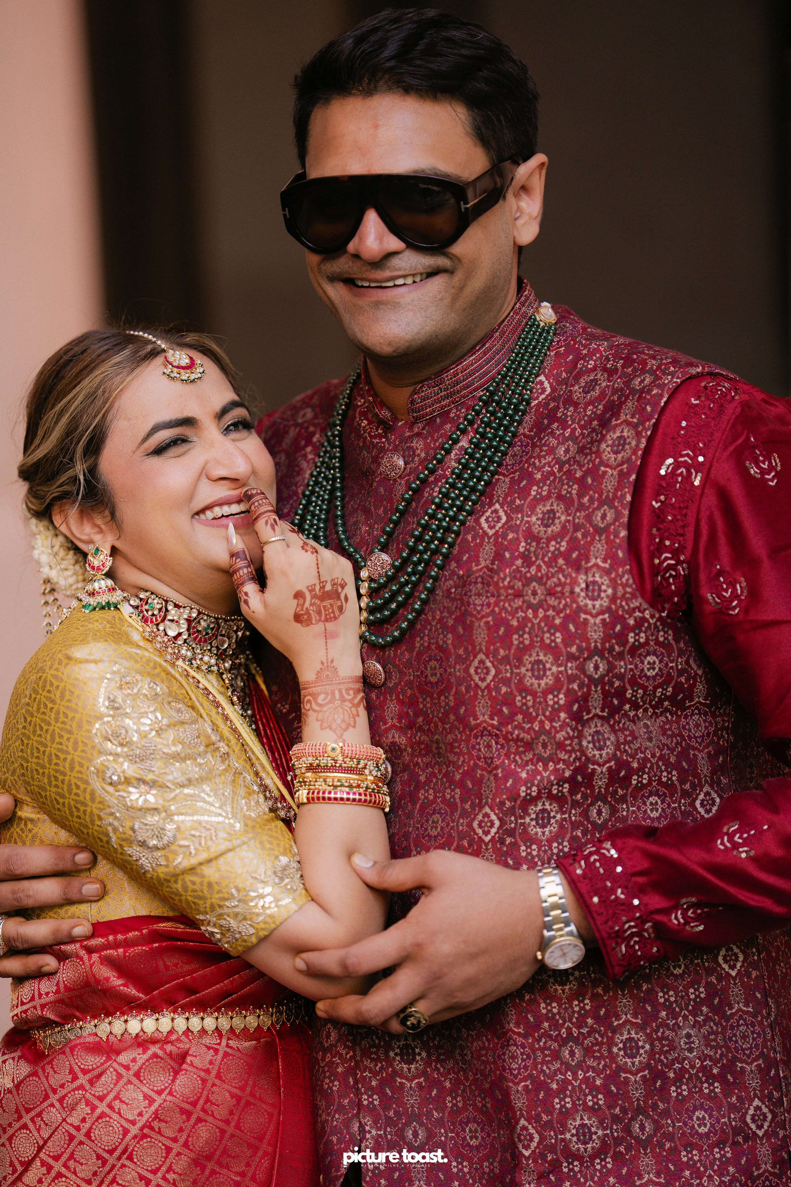 South Indian Wedding Ft. Aashna & Rajiv. Fine art Wedding Photographers in India & Canada