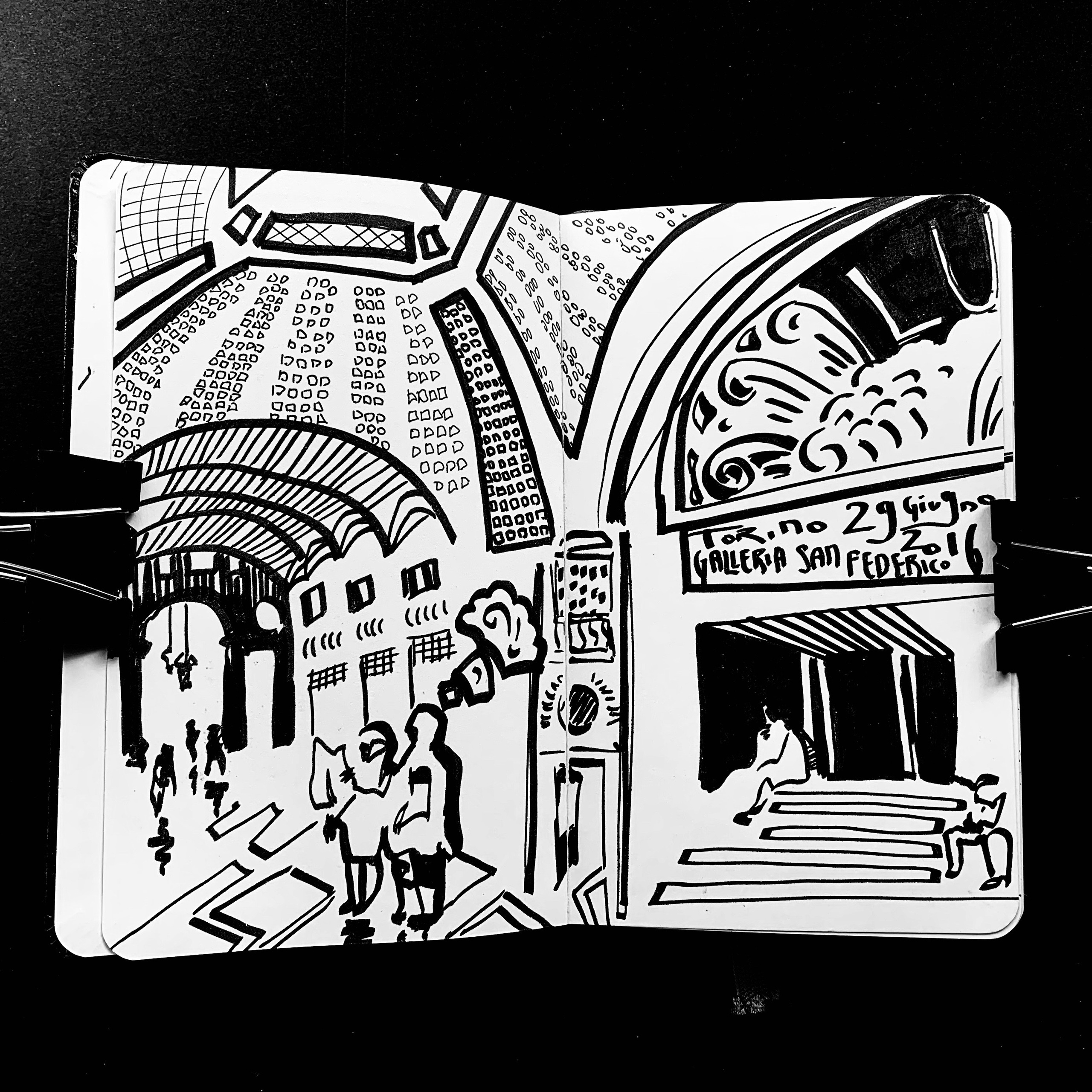 Galleria San Federico. 2016