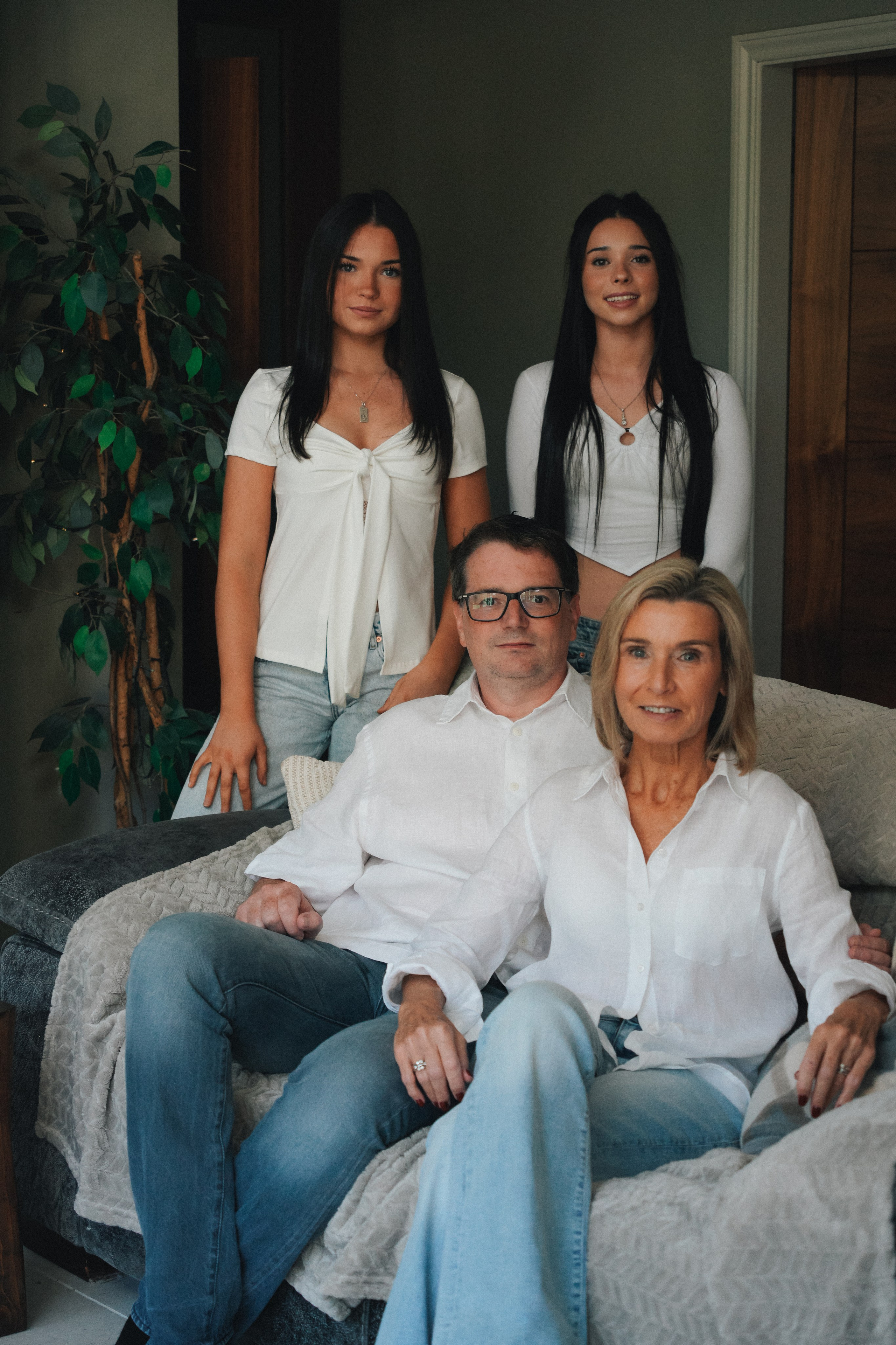 Lifestyle family photography at home Solihull, authentic and emotional moments together.