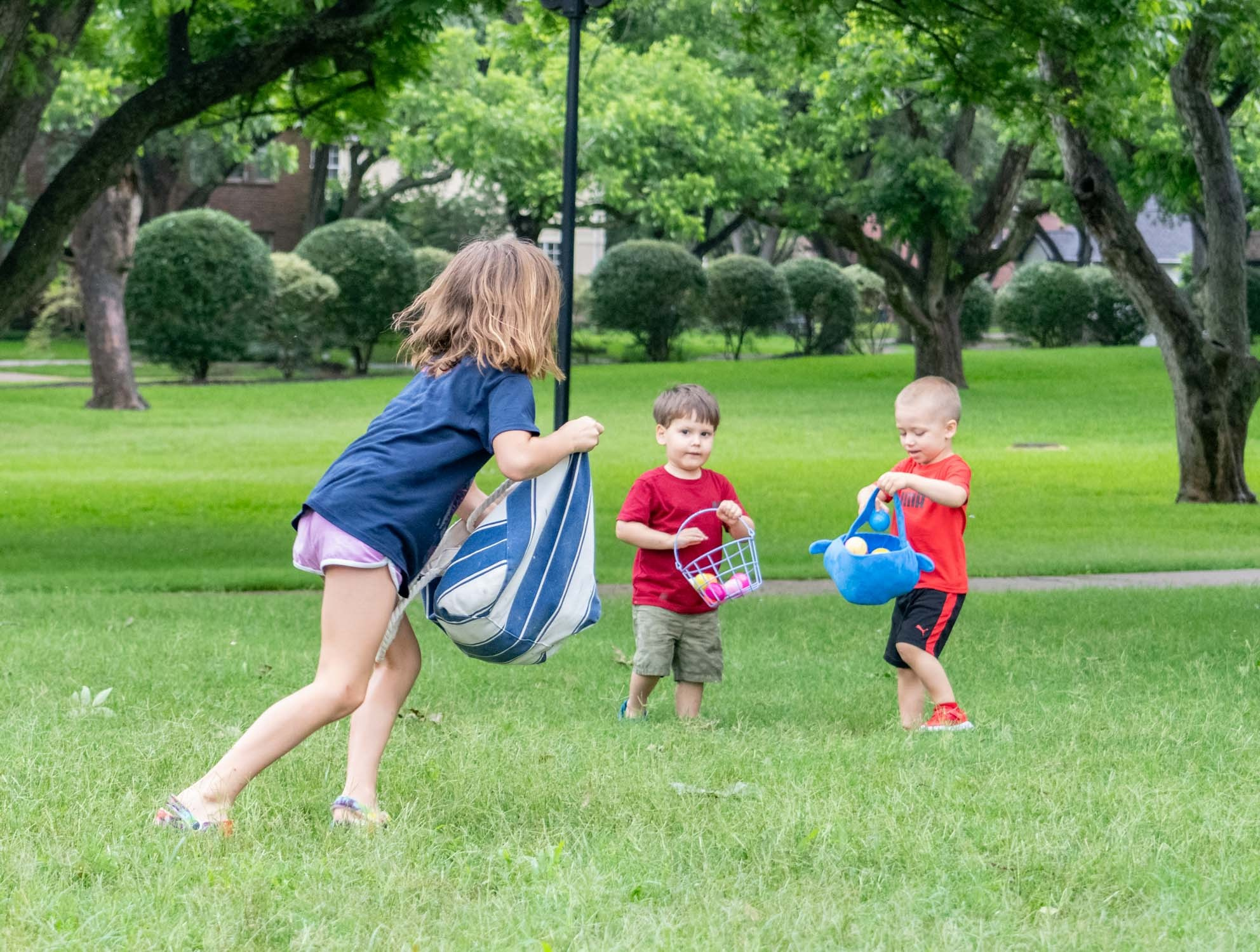 Easter picnic. Photographer Irina Kozhemyakina. Houston