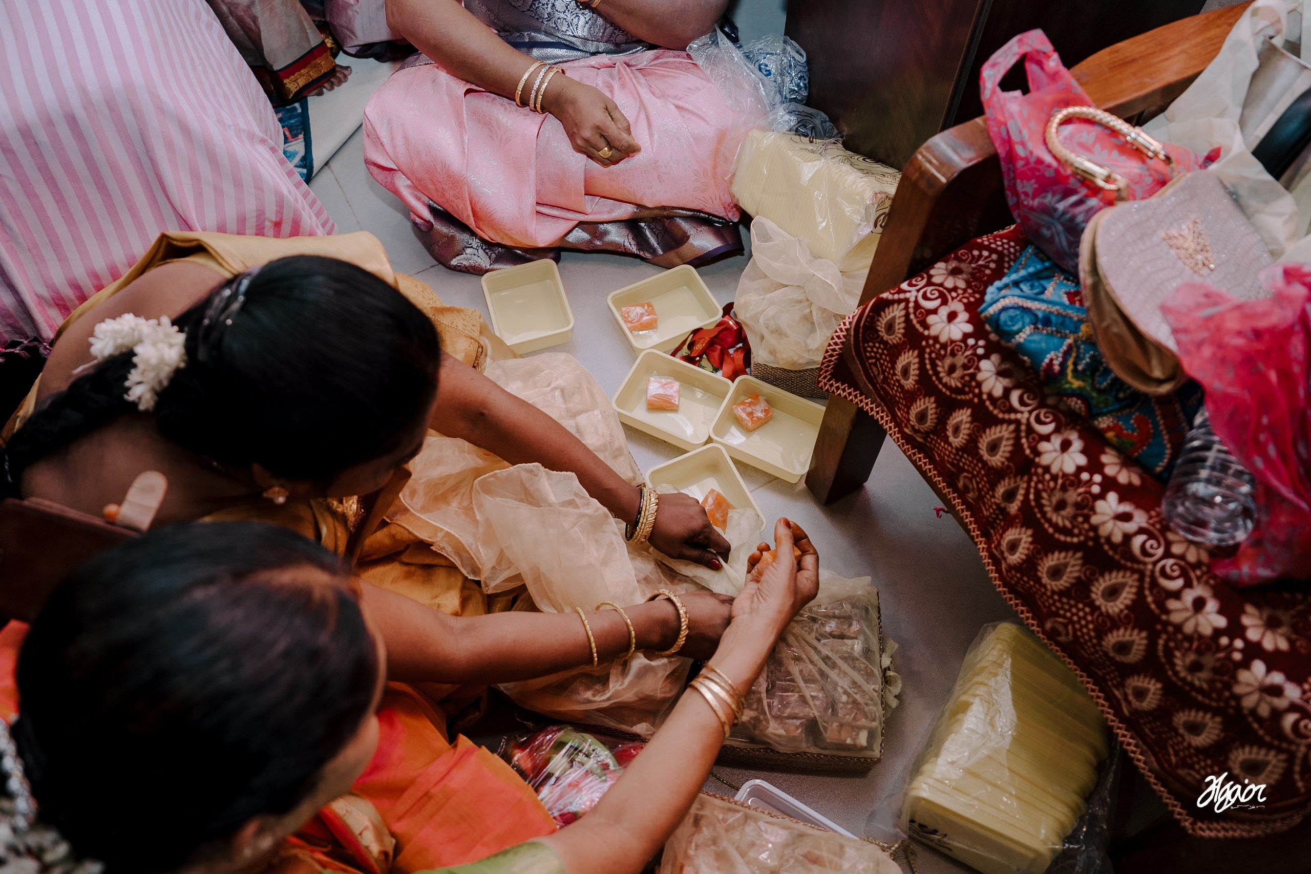 Wedding documentary photography in Pondicherry. Agam Vizha