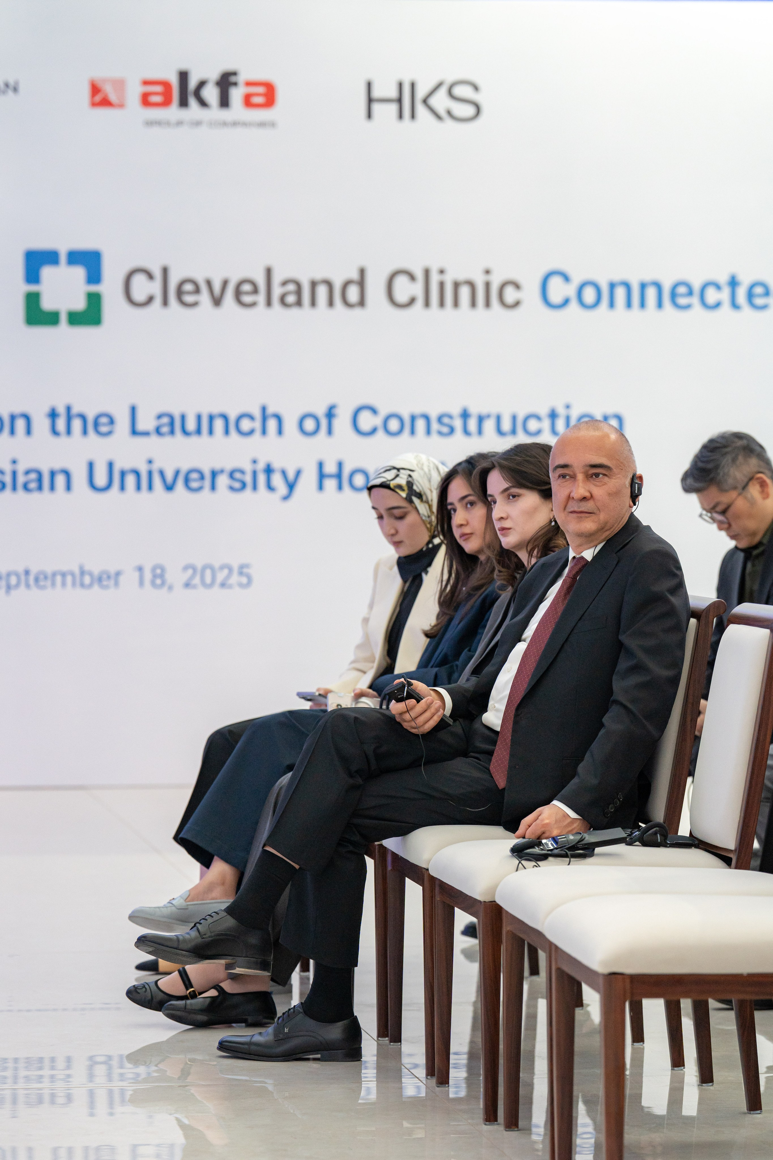 В Ташкенте стартовал проект строительства CAU Hospital в партнерстве с Cleveland Clinic