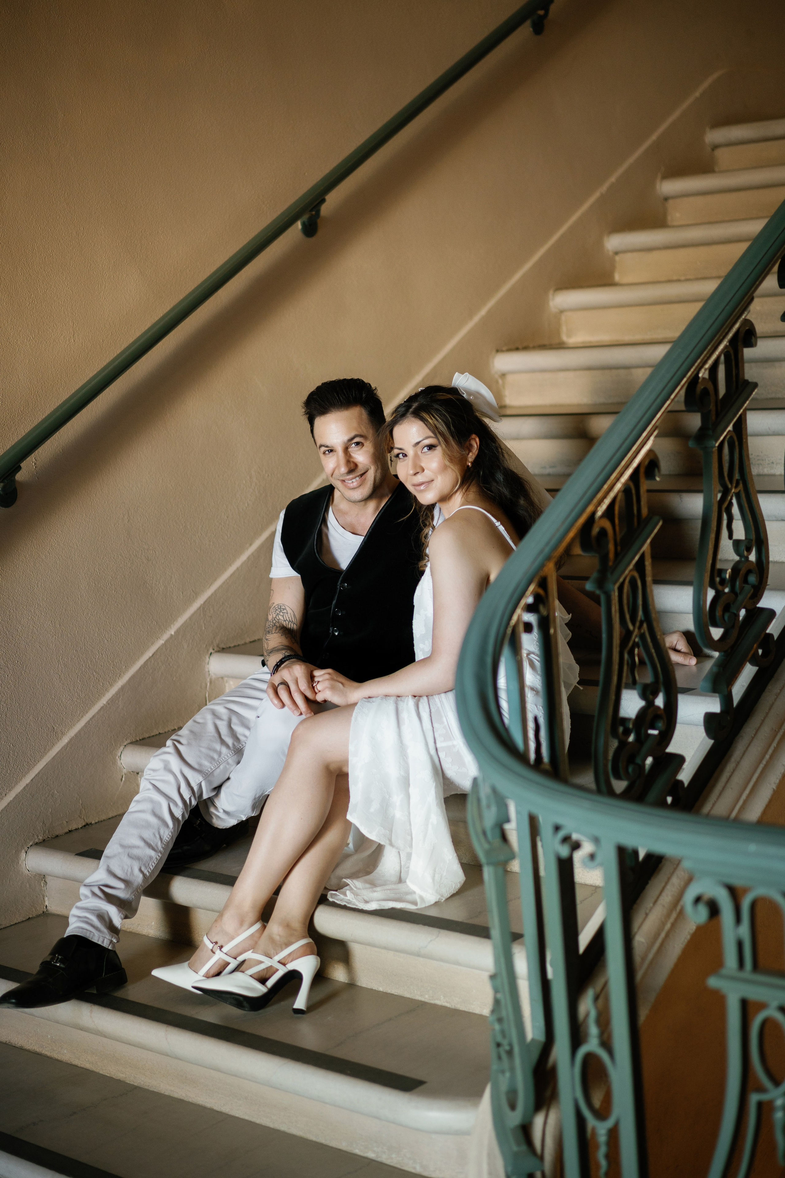 Pasadena City Hall Engagement Photoshoot, California. Wedding Photography & Videography Team in California, Los Angeles, San Francisco, San Diego and Travel