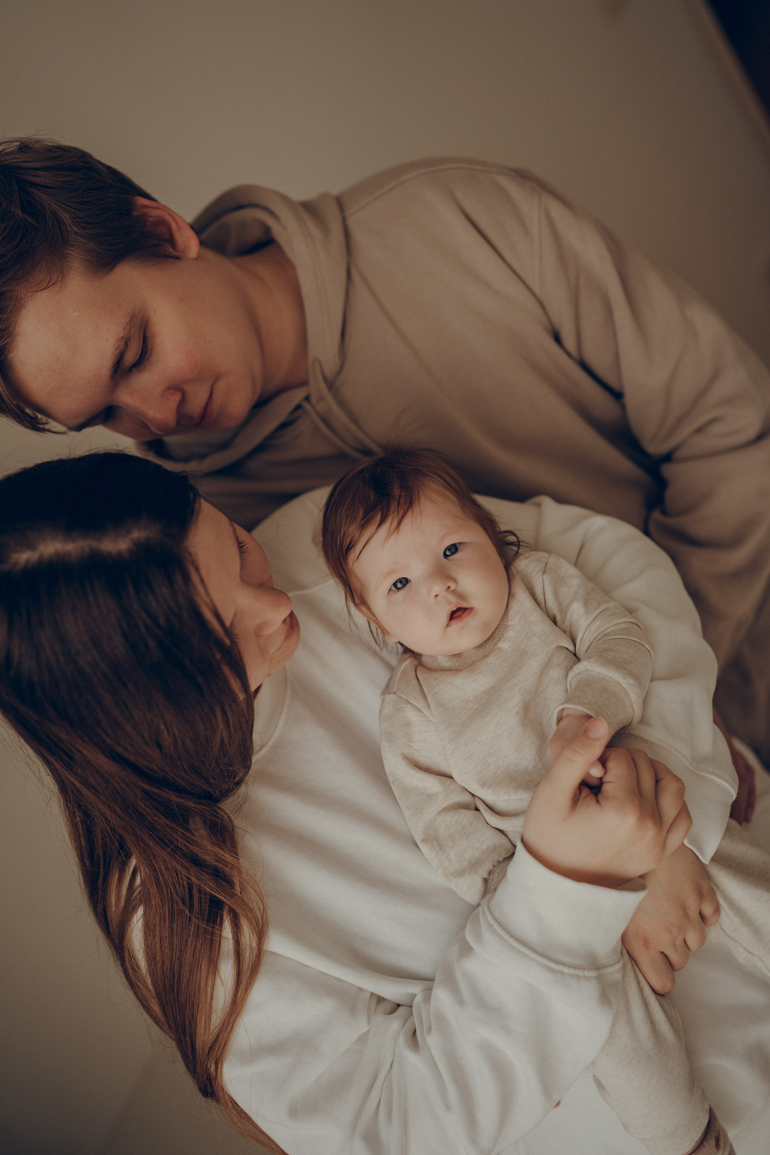 Семейная с младенцем. Фотограф Москва Ларина Юлия