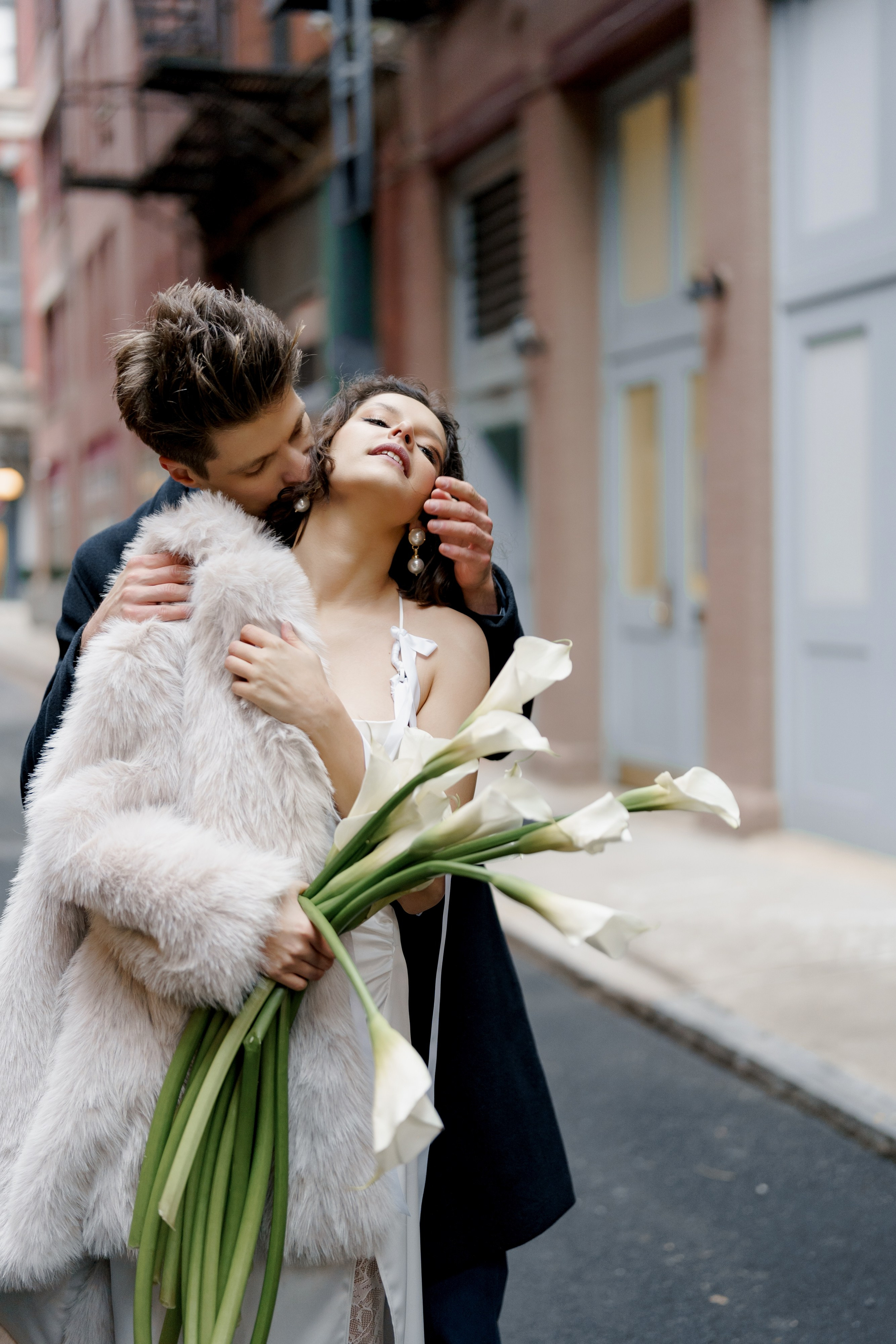Alina and Dan’s Bold and Stylish Engagement Shoot. Wedding photographer and videographer New York | New Jersey