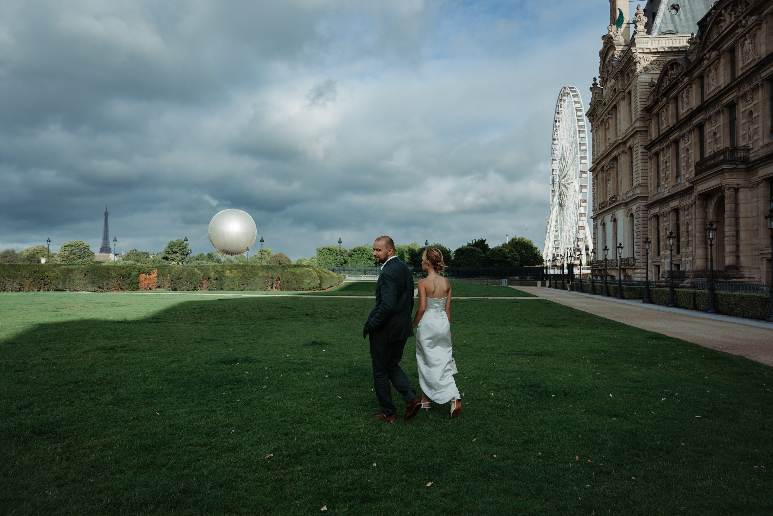Юля и Саша в Париже. Paris photographer — Polina Osipova