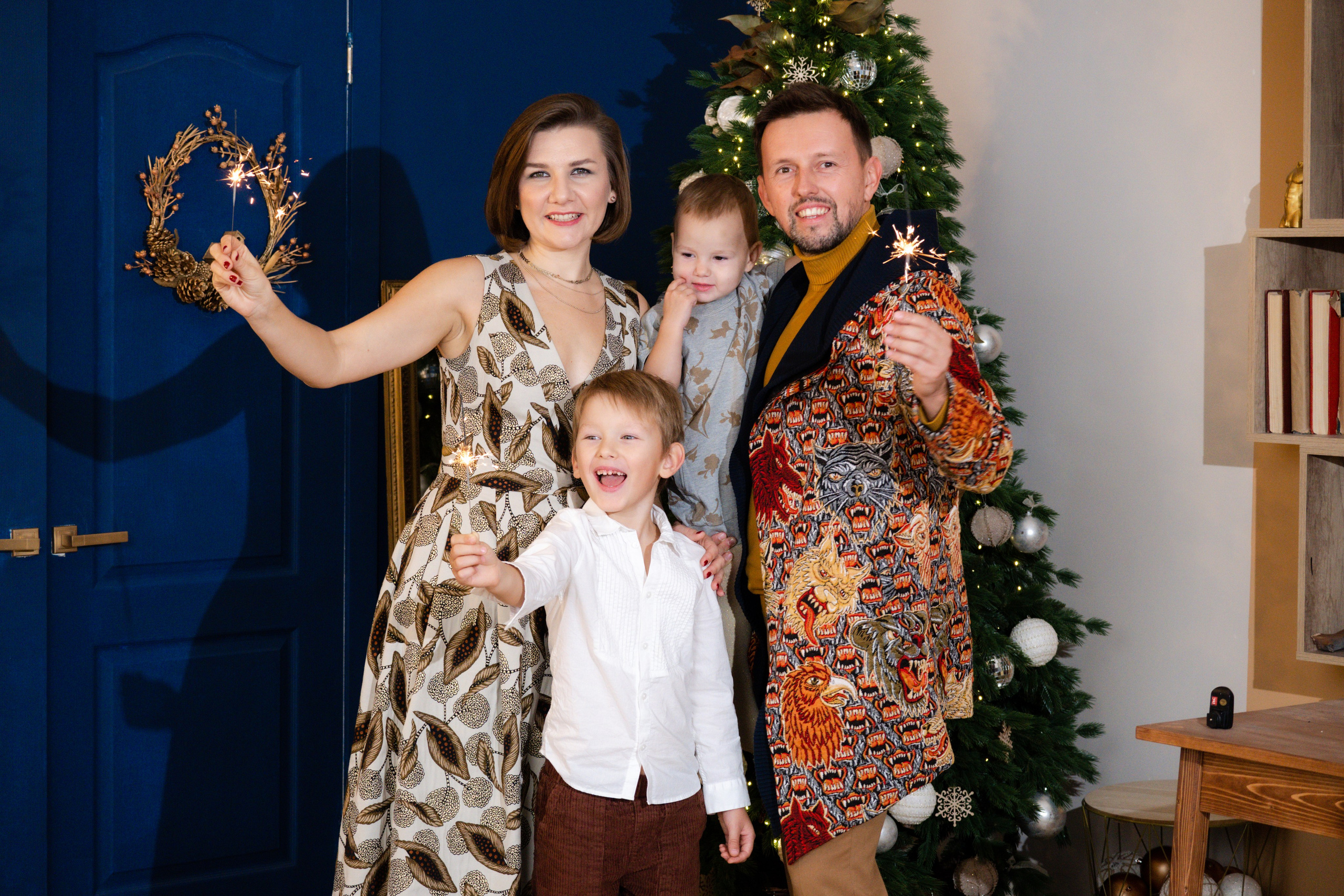 The Pris family. Fotograf Dmitrii Donets