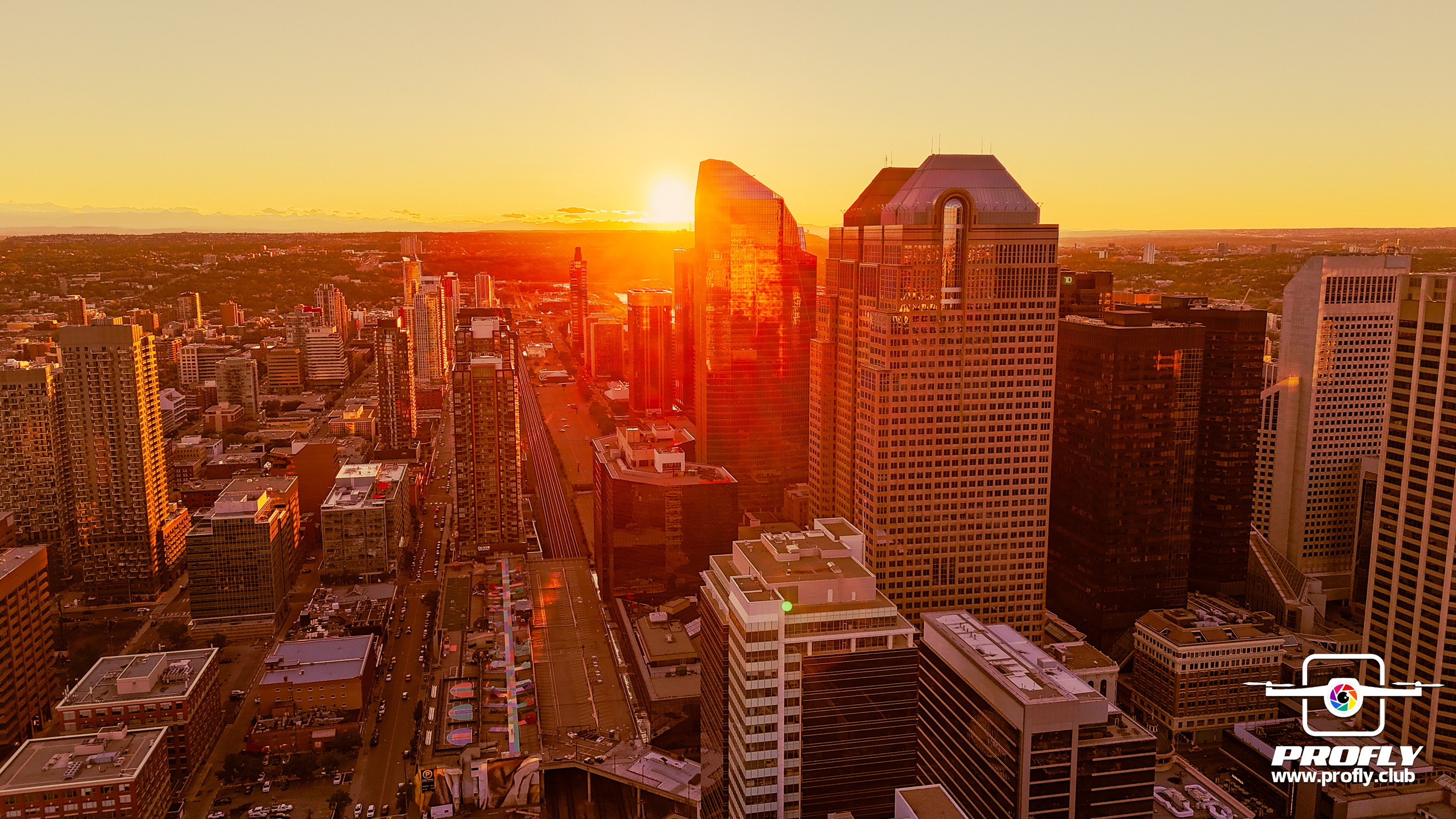 GALLERY — Stunning Aerial Photography in Calgary. ProFly.club — Professional aerial filming in Calgary