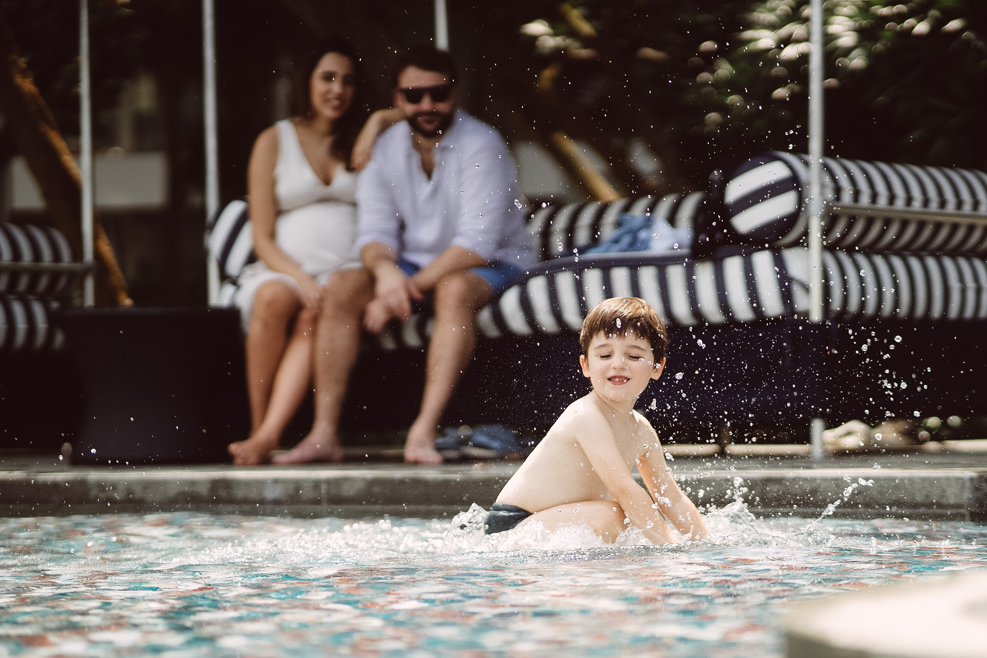 Family. Dasha in Singapore