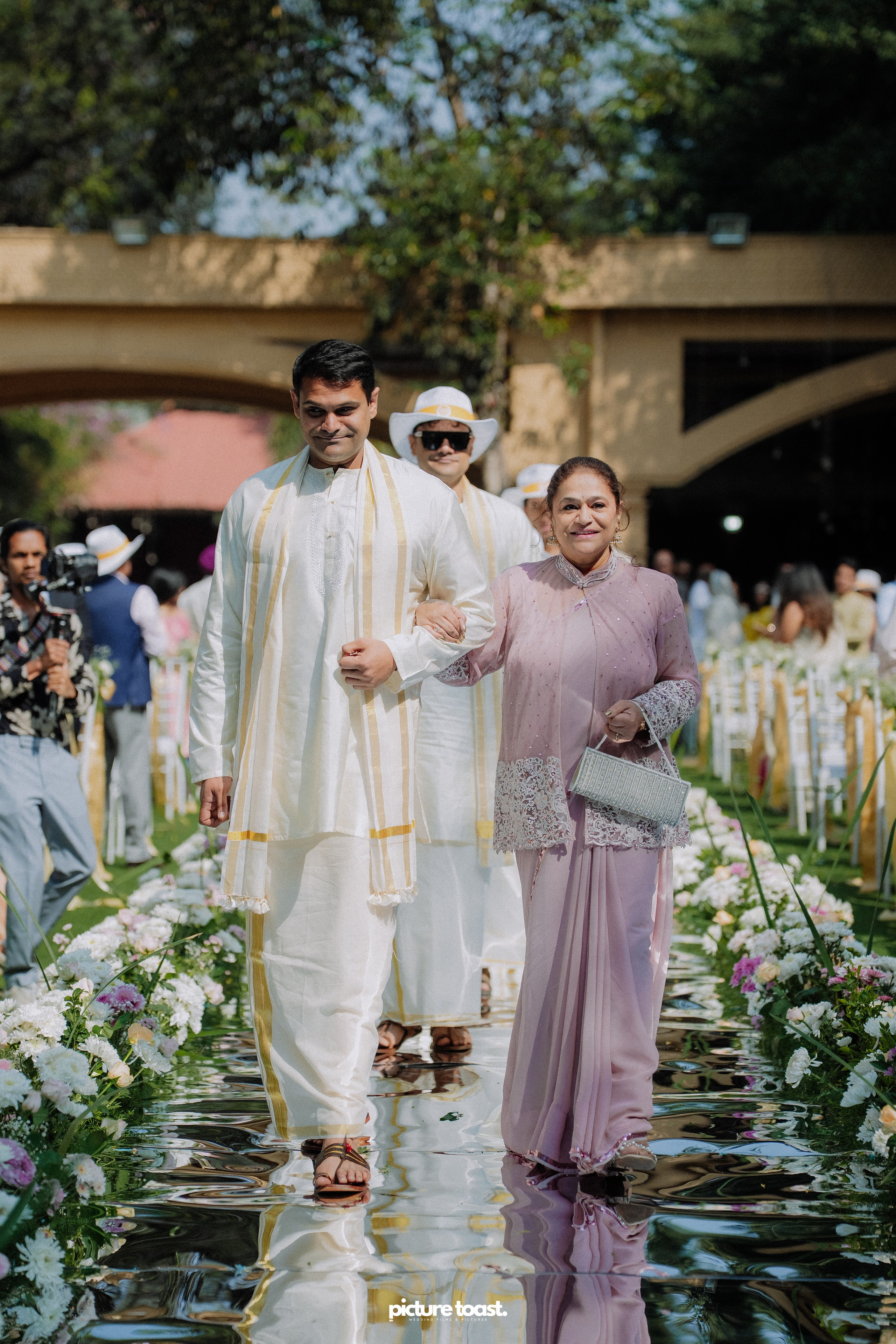 Blessing of Rajiv & Aashna. Fine art Wedding Photographers in India & Canada