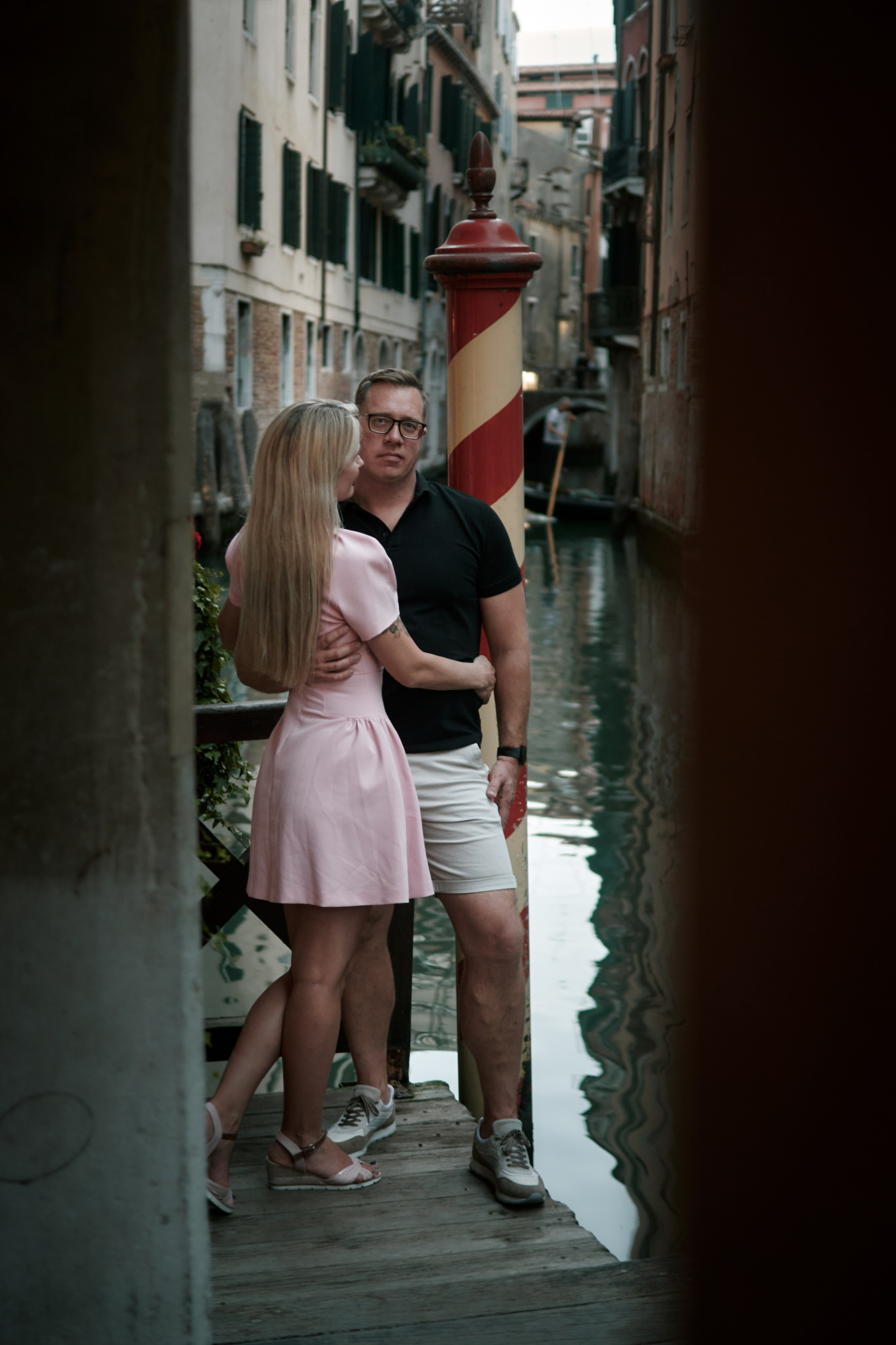 Alexandra and Uva. Photographer in Venice, Italy. Yana Zotova