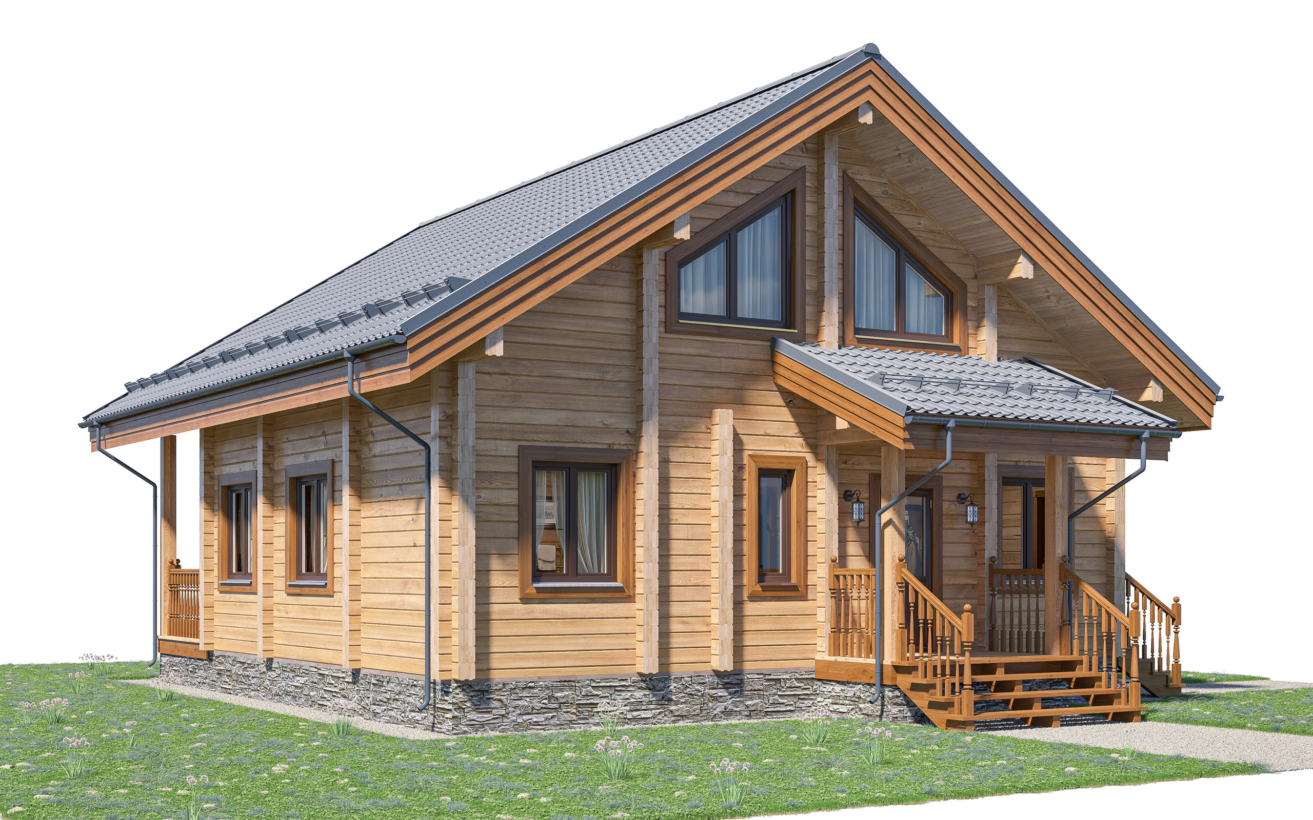 Экстерьер дома. Дизайн и визуализация