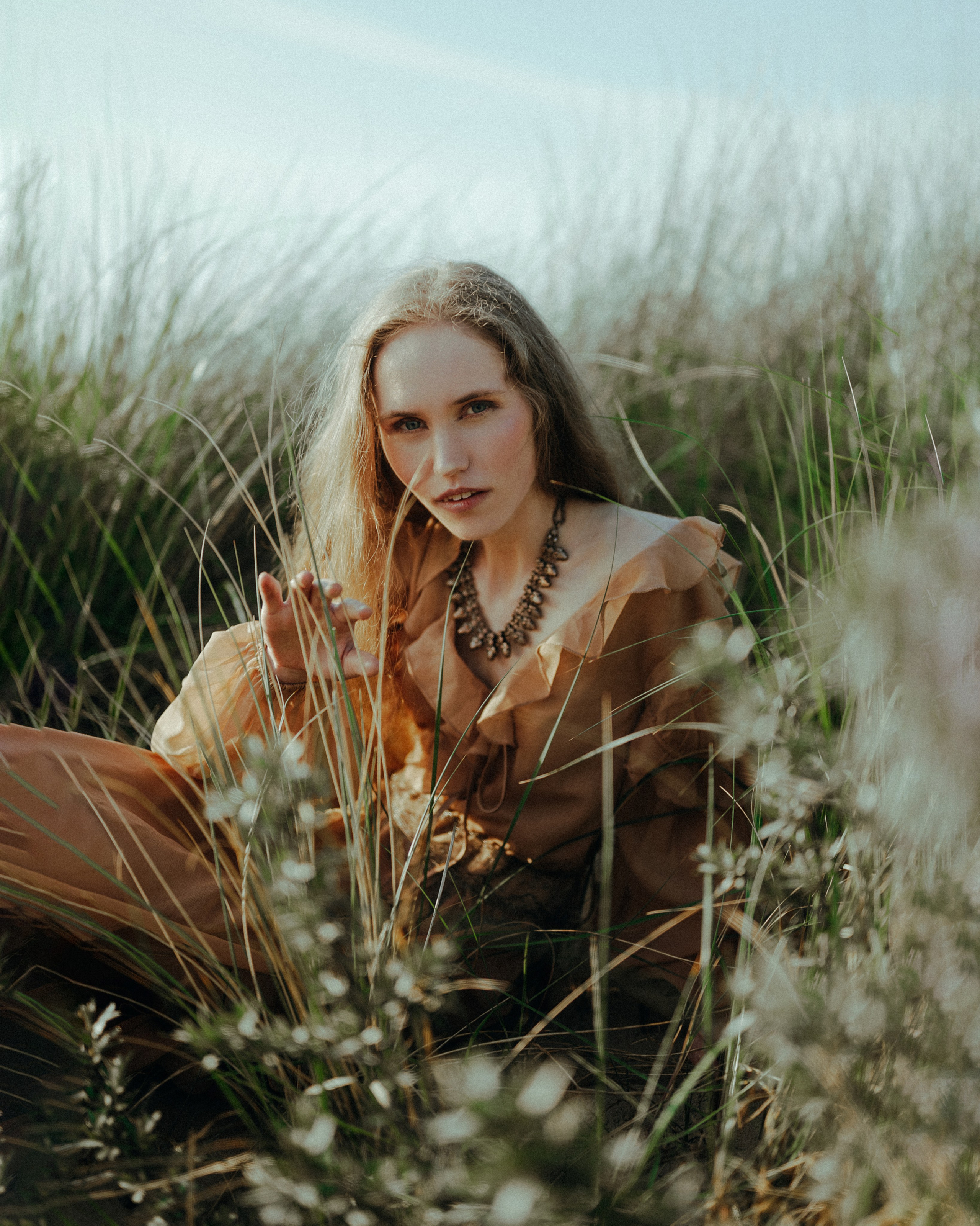 Sunset on the Beach in the Dunes, Leiden. Moth & Moss Photography