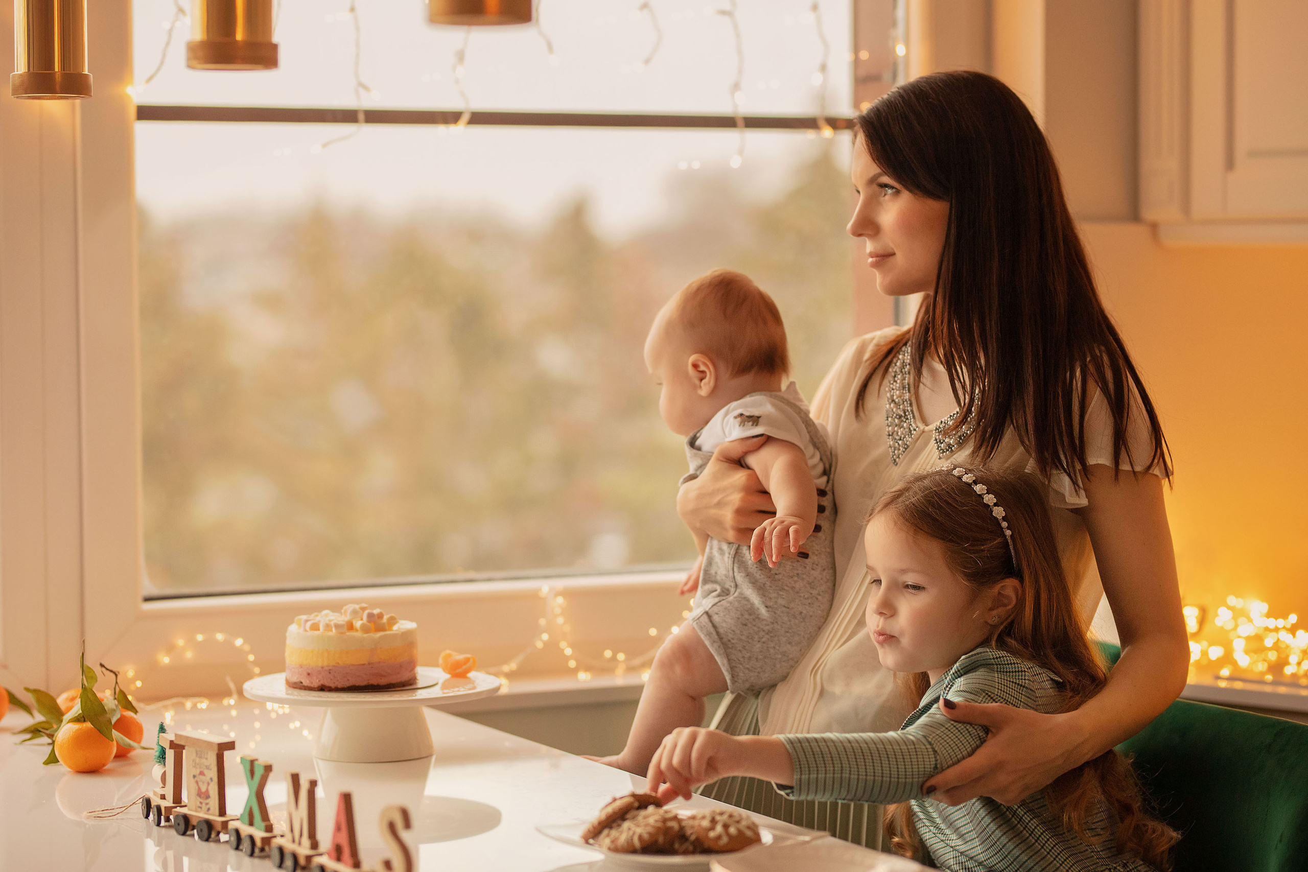 Kalėdos namuose. Šeimos ir vaikų fotografė Klaipėdoje Kira Krasnaja