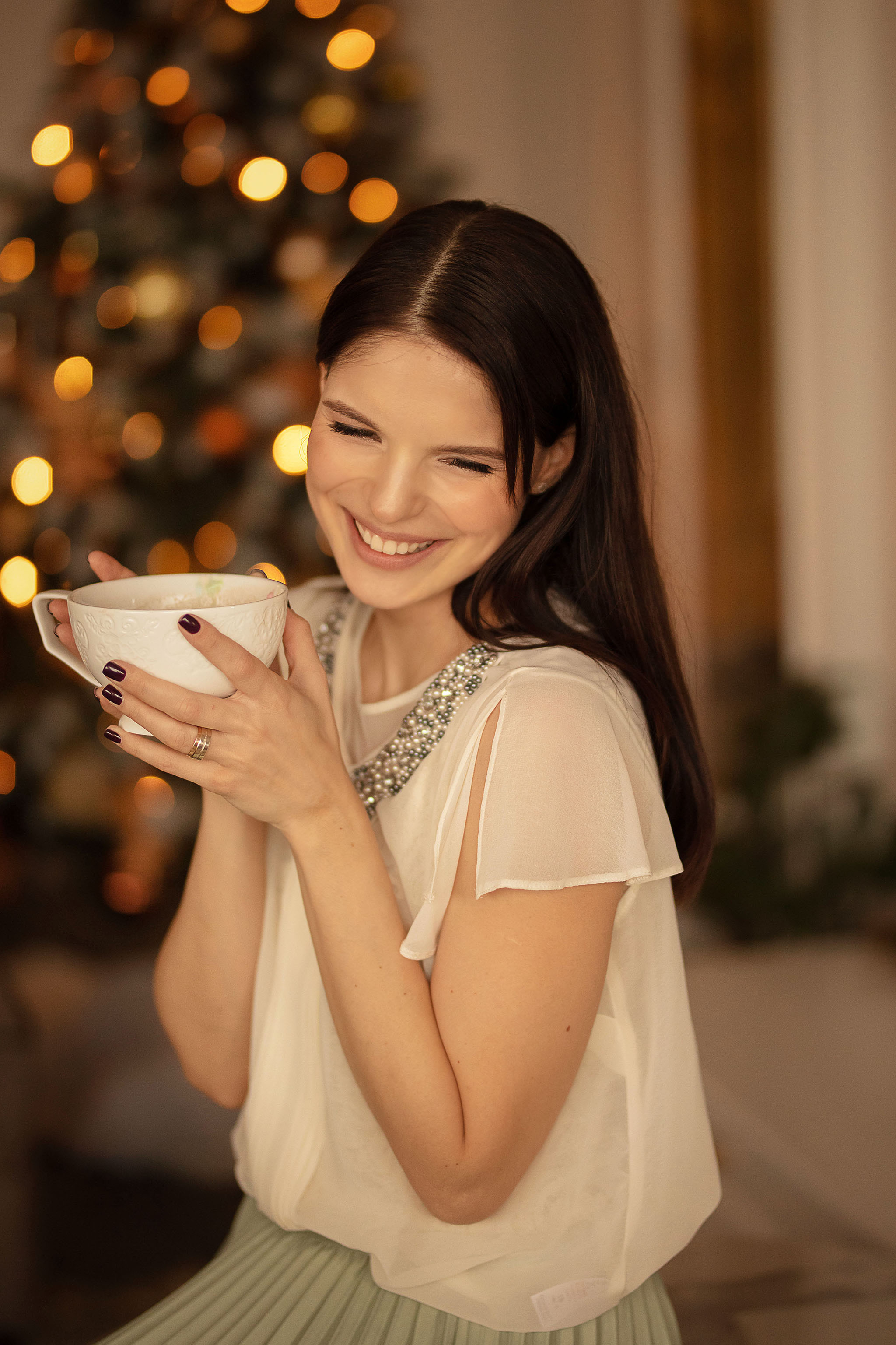 Kalėdos namuose. Šeimos ir vaikų fotografė Klaipėdoje Kira Krasnaja