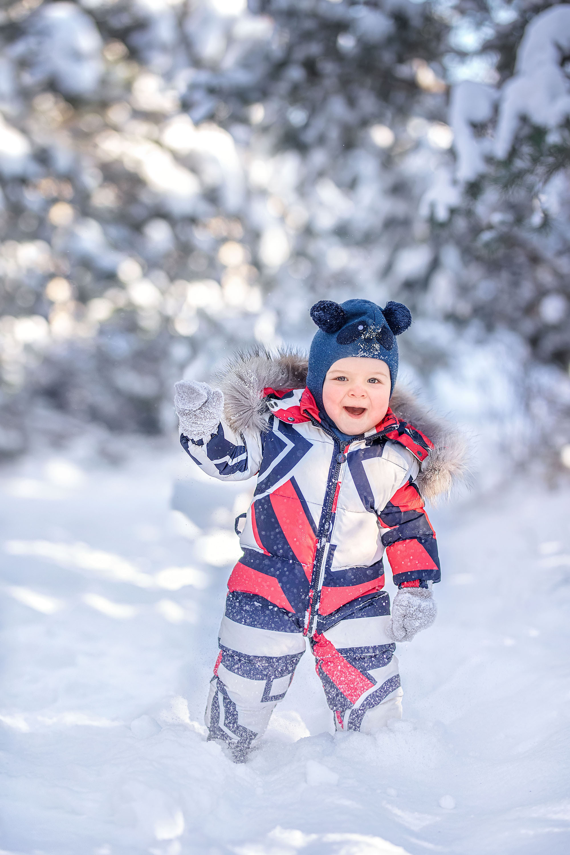 Žiema. Šeimos ir vaikų fotografė Klaipėdoje Kira Krasnaja