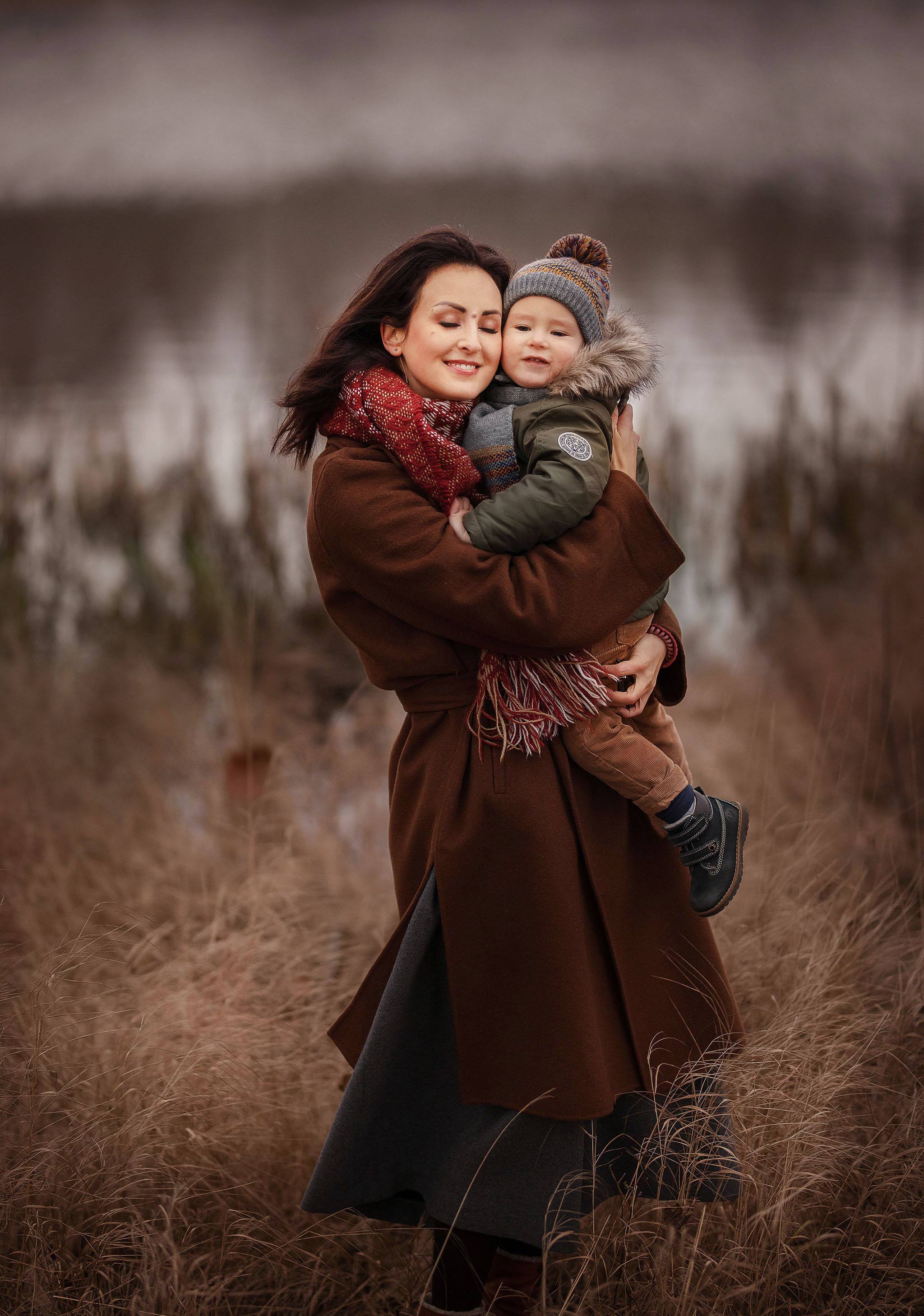 Žiema. Šeimos ir vaikų fotografė Klaipėdoje Kira Krasnaja