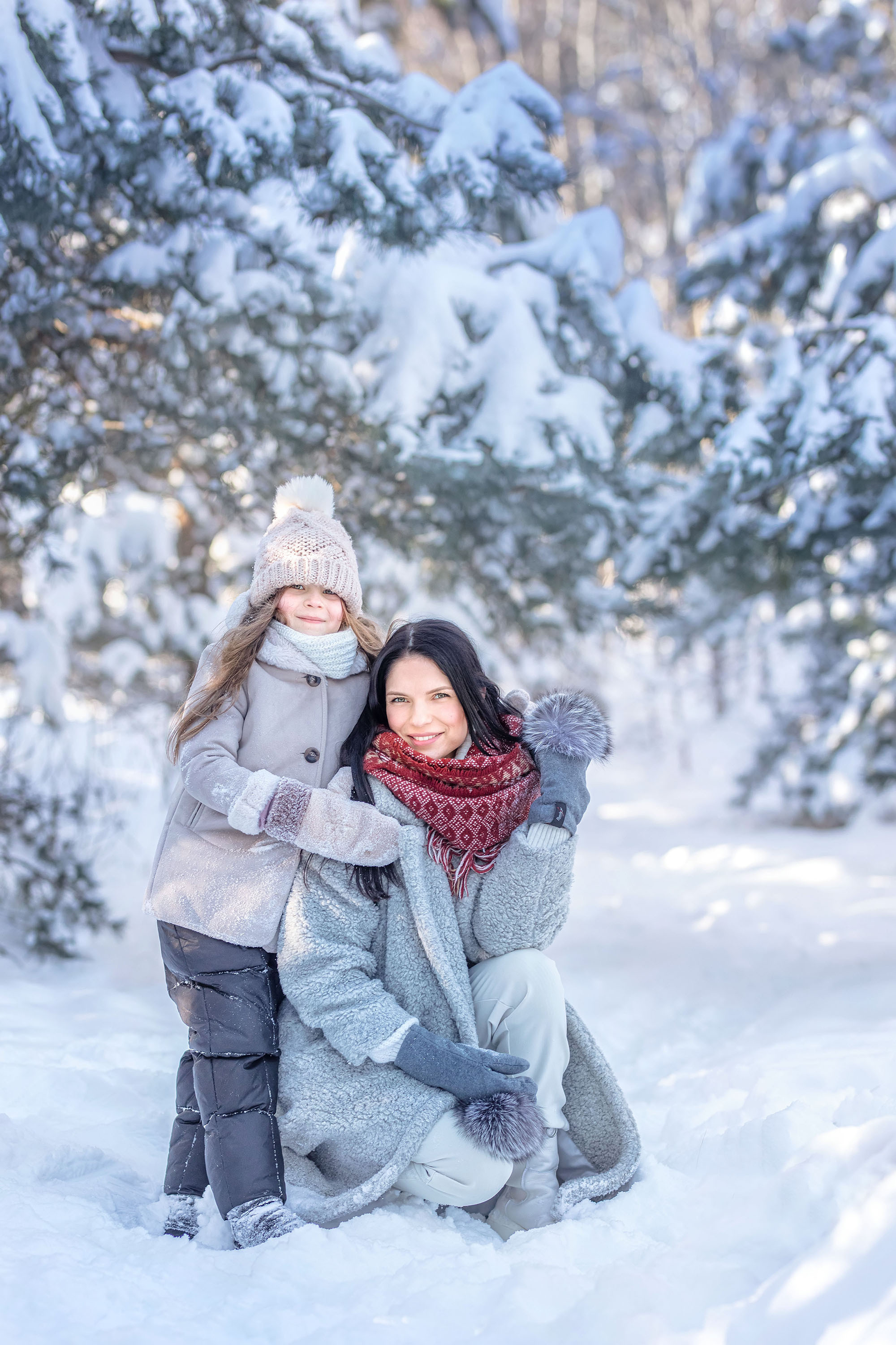 Žiema. Šeimos ir vaikų fotografė Klaipėdoje Kira Krasnaja