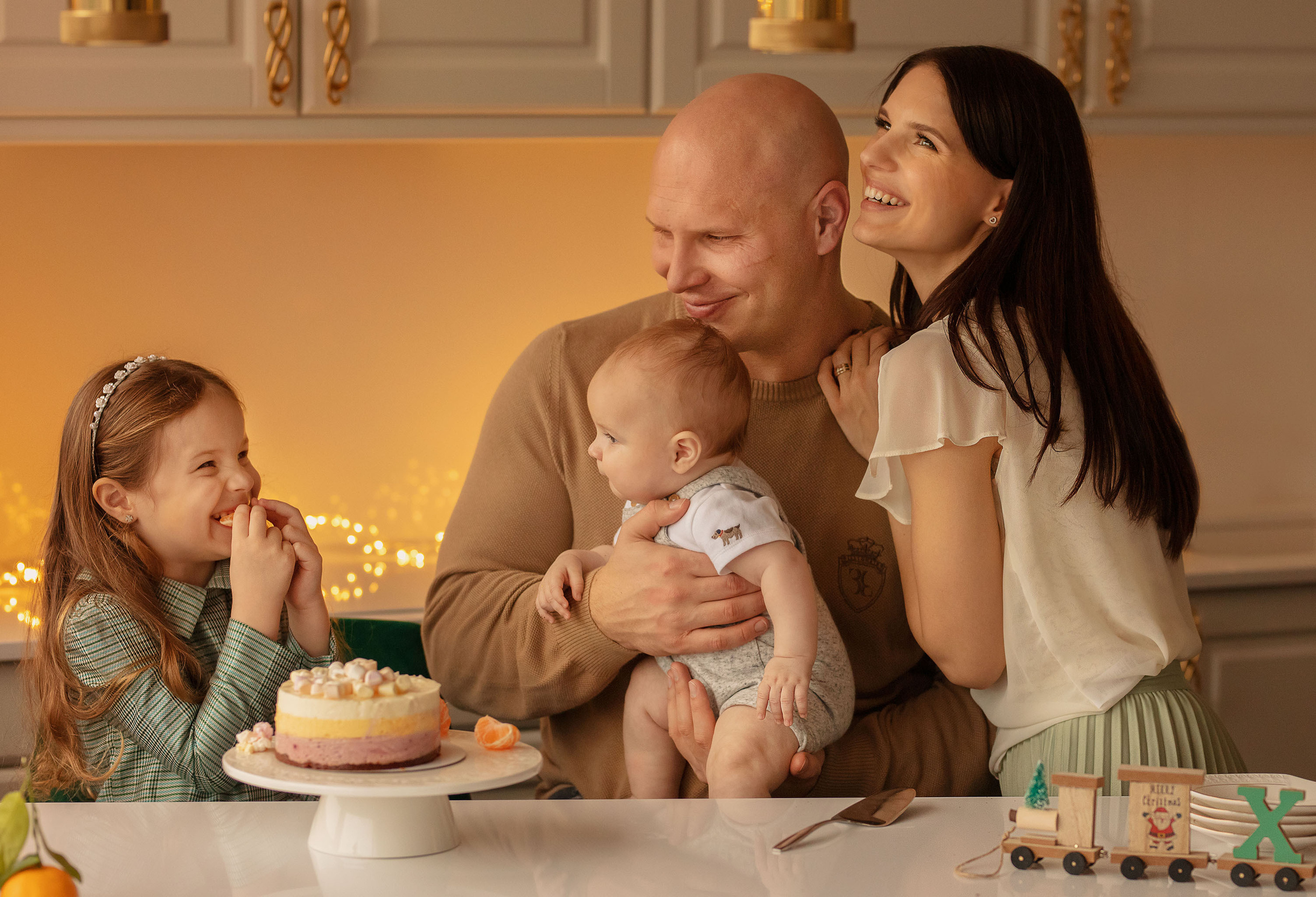 Kalėdos namuose. Šeimos ir vaikų fotografė Klaipėdoje Kira Krasnaja