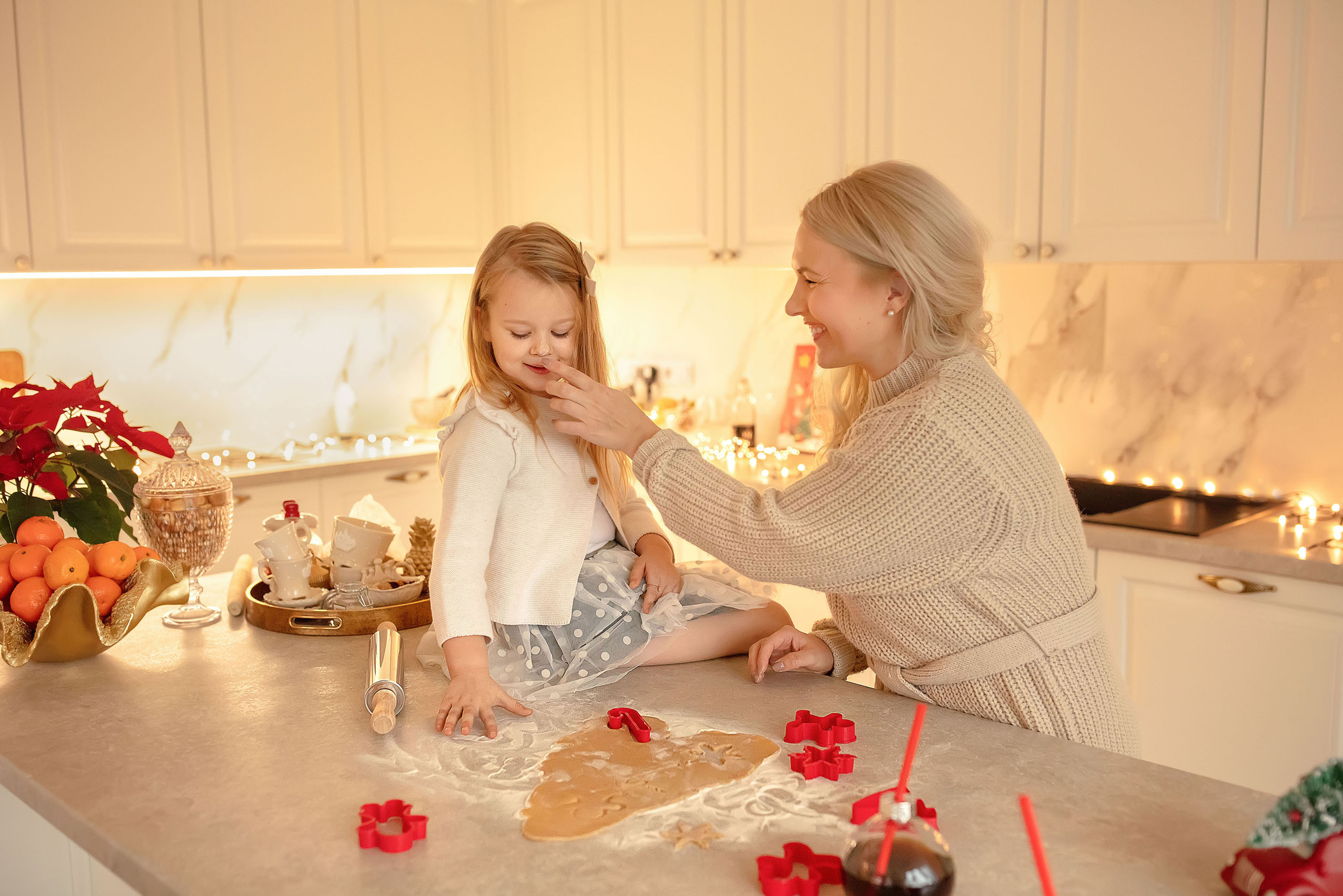 Kalėdos namuose. Šeimos ir vaikų fotografė Klaipėdoje Kira Krasnaja