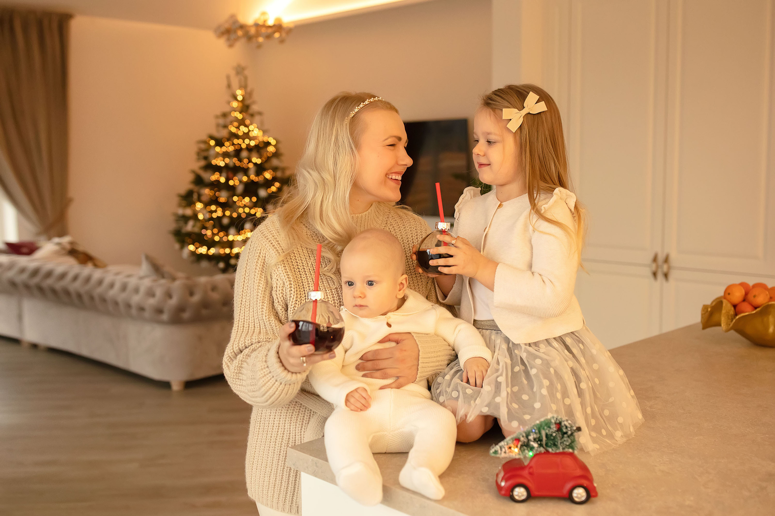 Kalėdos namuose. Šeimos ir vaikų fotografė Klaipėdoje Kira Krasnaja