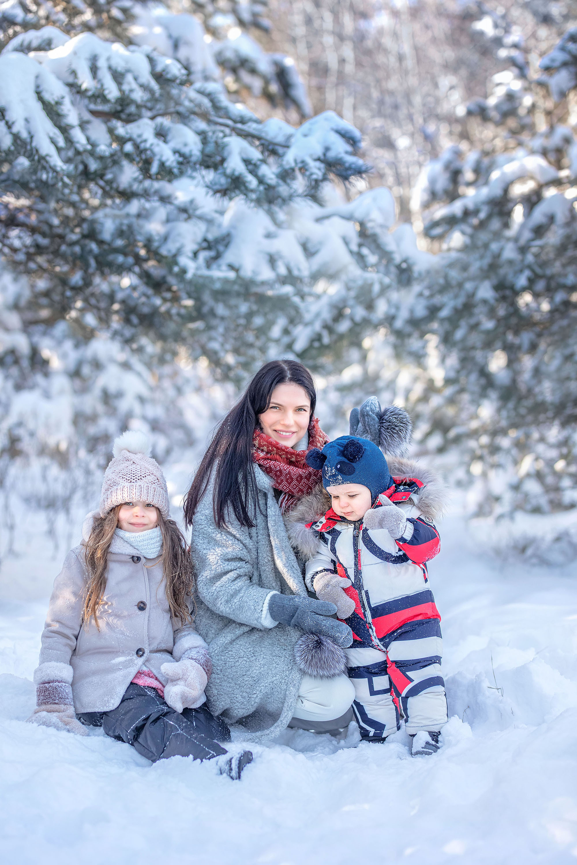 Žiema. Šeimos ir vaikų fotografė Klaipėdoje Kira Krasnaja