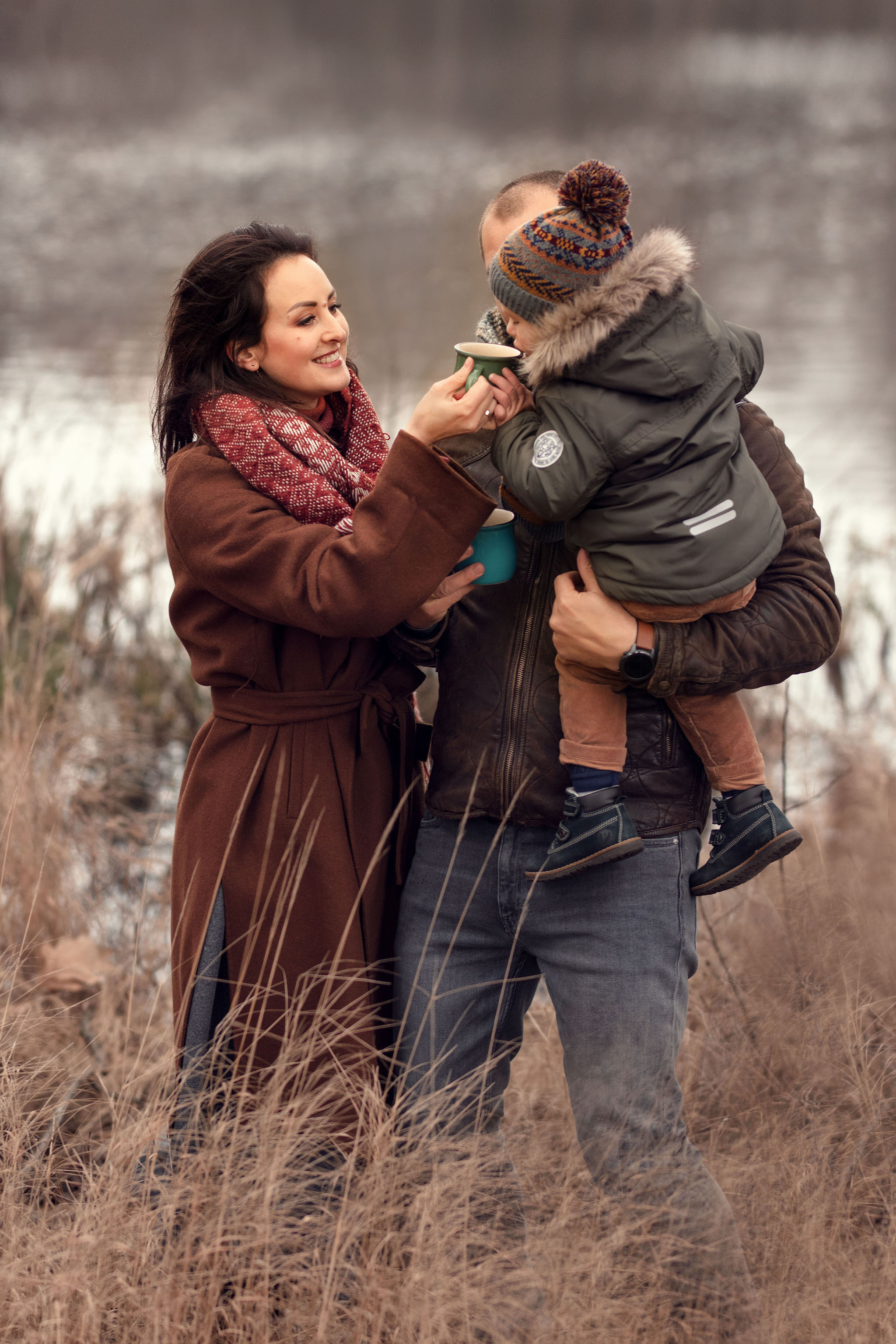 Žiema. Šeimos ir vaikų fotografė Klaipėdoje Kira Krasnaja