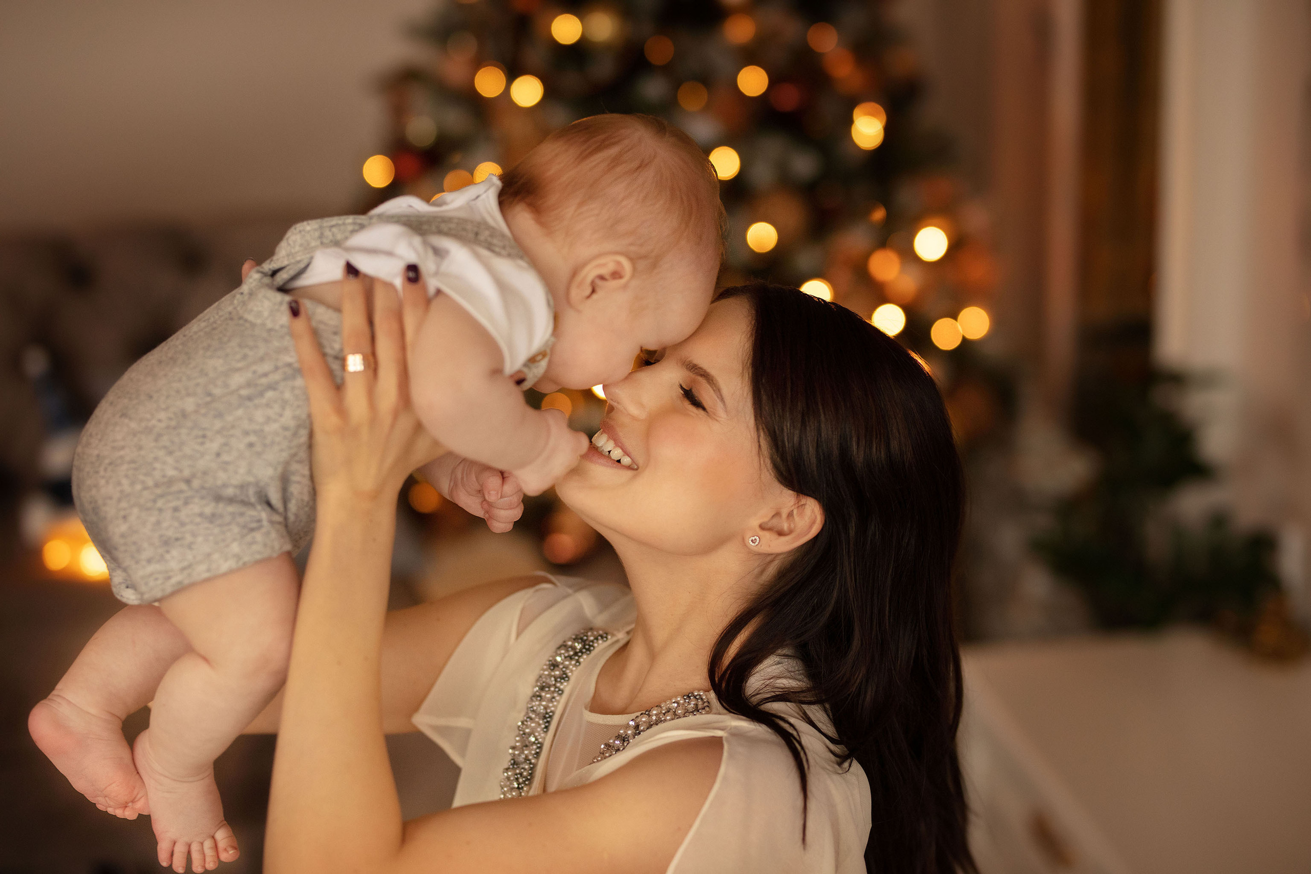 Kalėdos namuose. Šeimos ir vaikų fotografė Klaipėdoje Kira Krasnaja