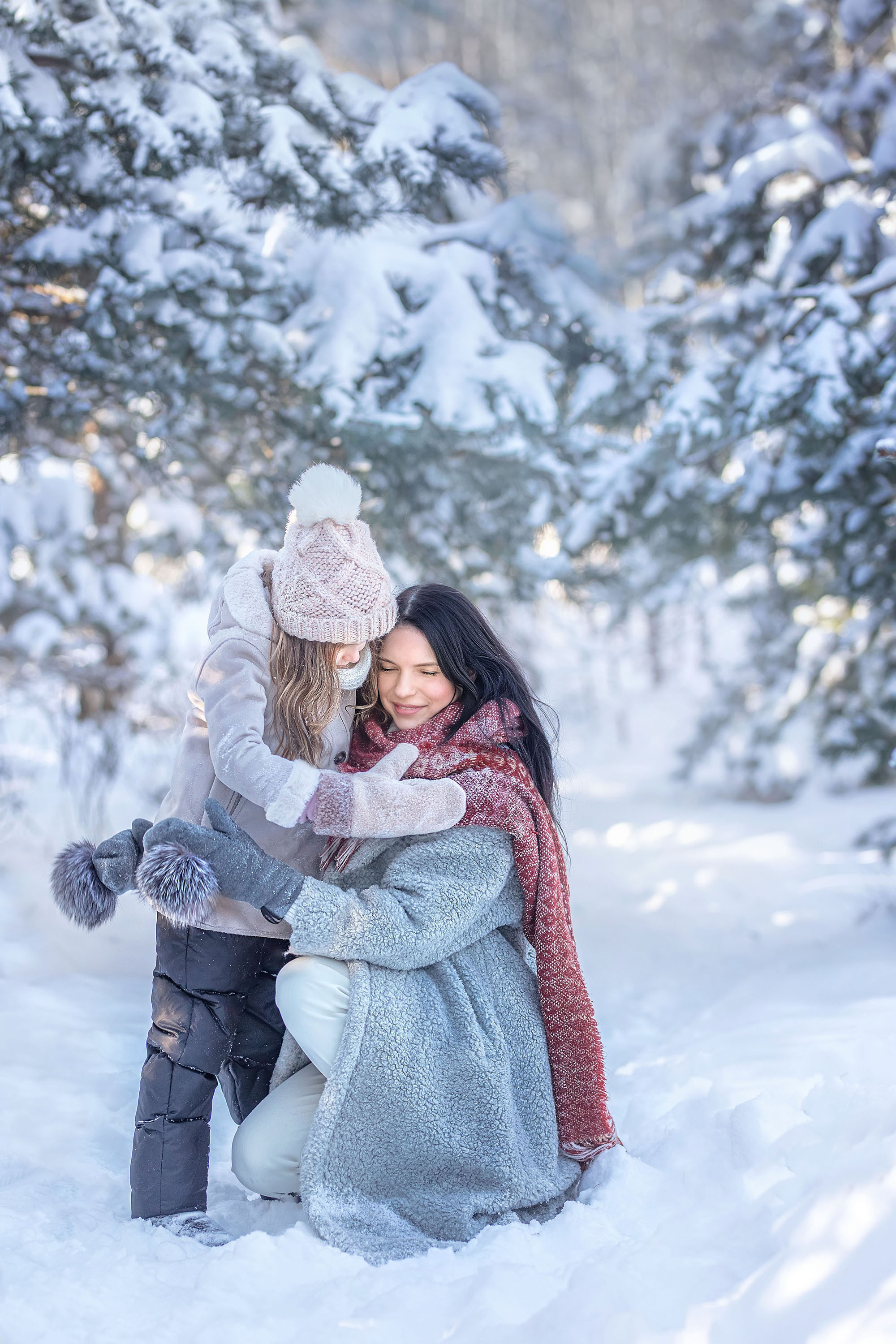 Žiema. Šeimos ir vaikų fotografė Klaipėdoje Kira Krasnaja