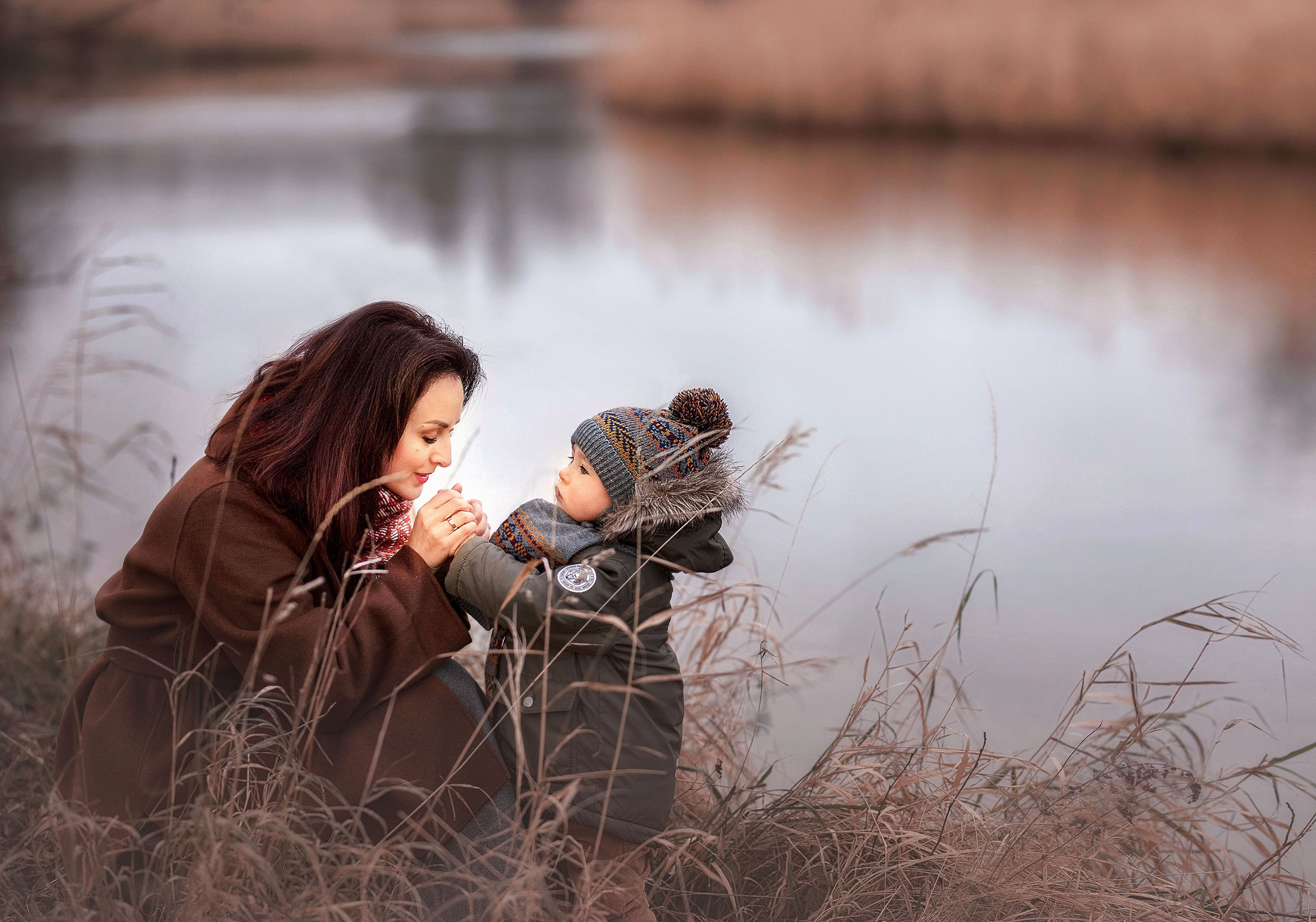 Žiema. Šeimos ir vaikų fotografė Klaipėdoje Kira Krasnaja