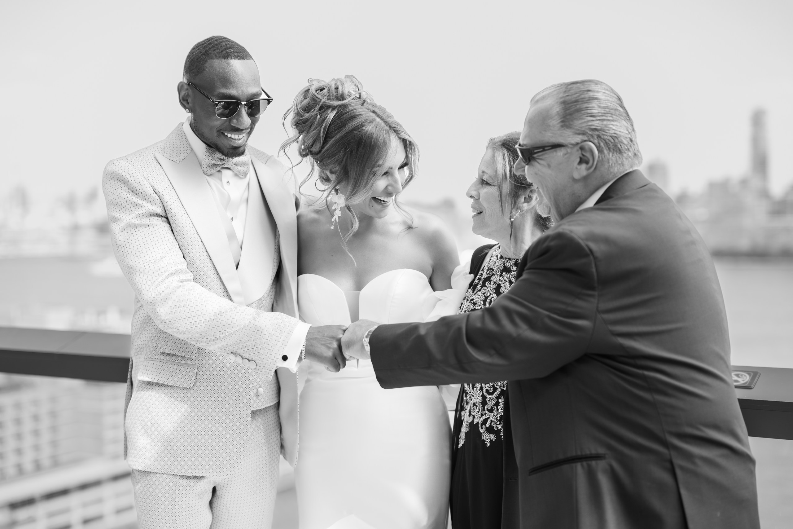 Briana & Kefim, Maritime Pars, Jersey City, NJ. Wedding Photo & Video