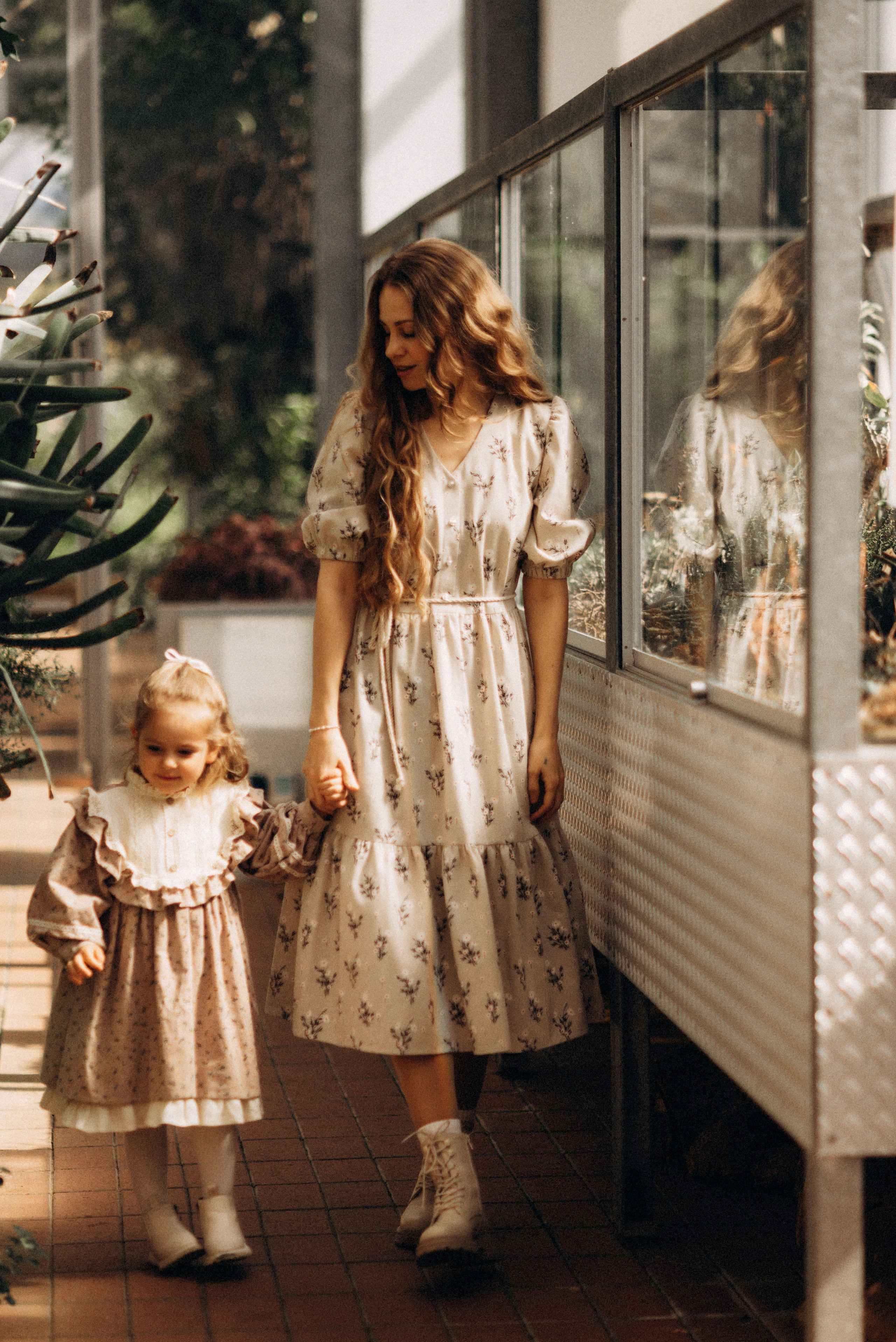 The story in the greenhouse. Семейный фотограф Лейпциг, Германия