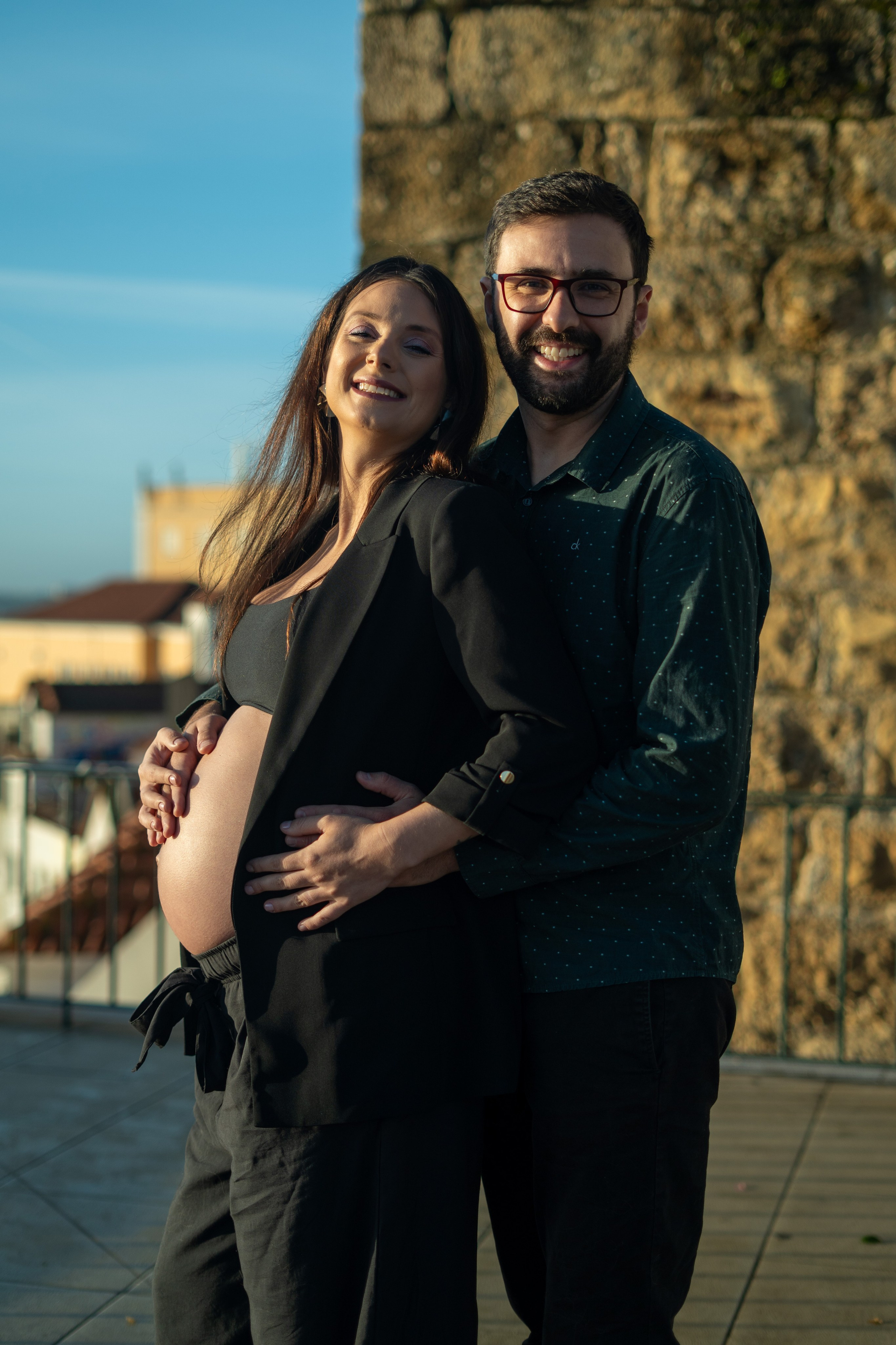 Ensaio Lisboa — Rafaela e César. Frames by Giovani Braga