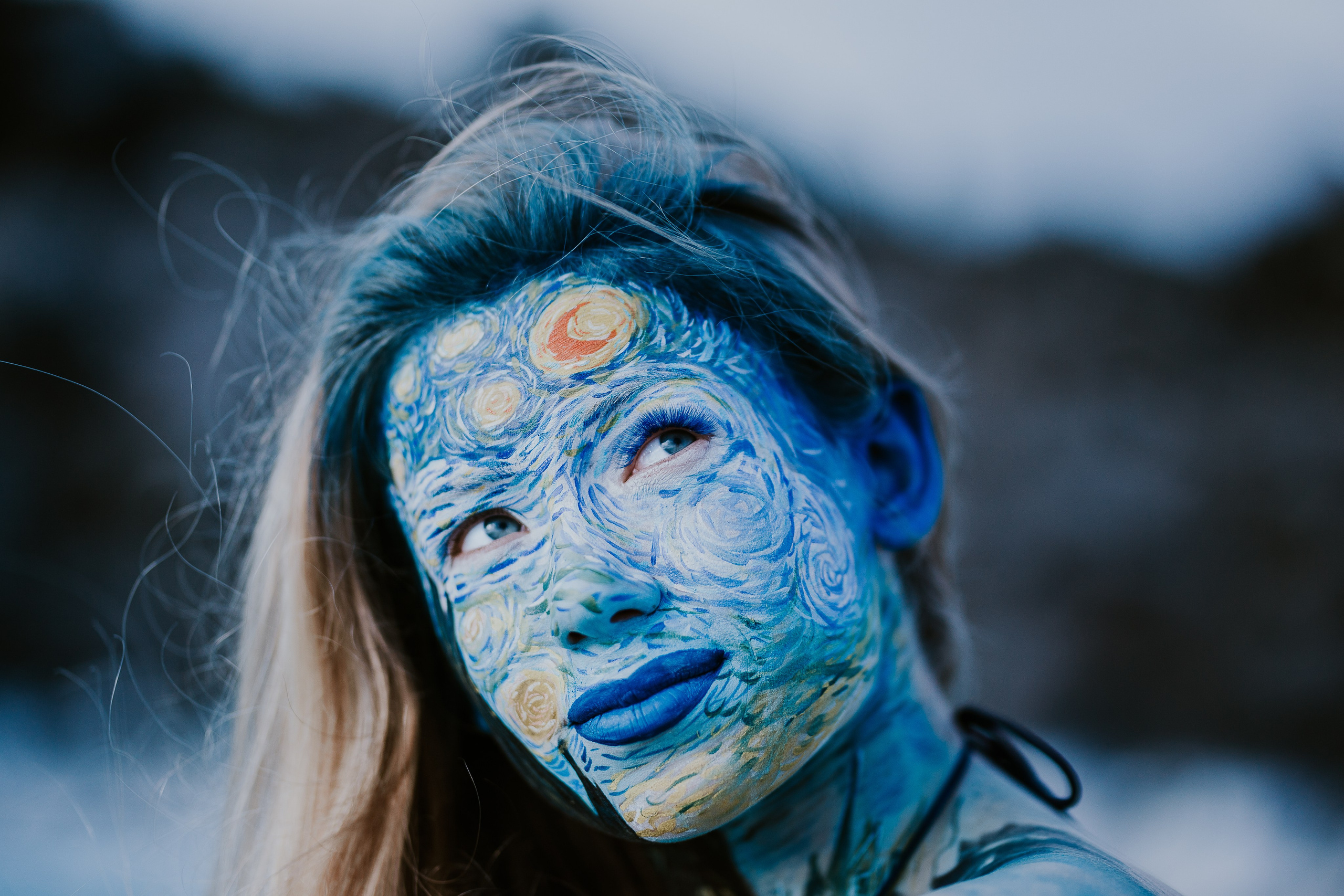 Feminine beauty meets Icelandic wilderness in a stunning outdoor portrait session.